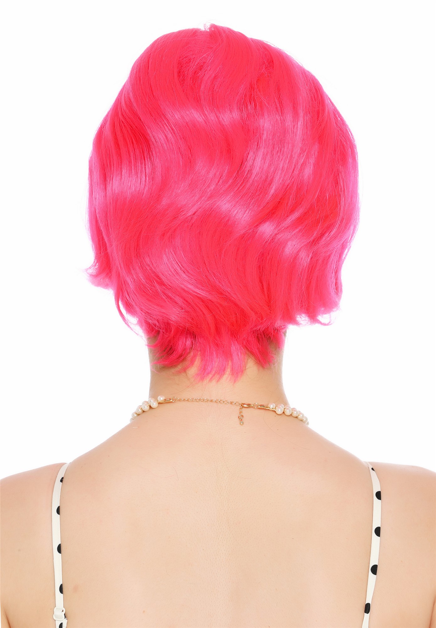 Perücke Damen Retro Vintage 50er 60er Beehive hochtoupiert Pink Rosa DW3436-TF2315