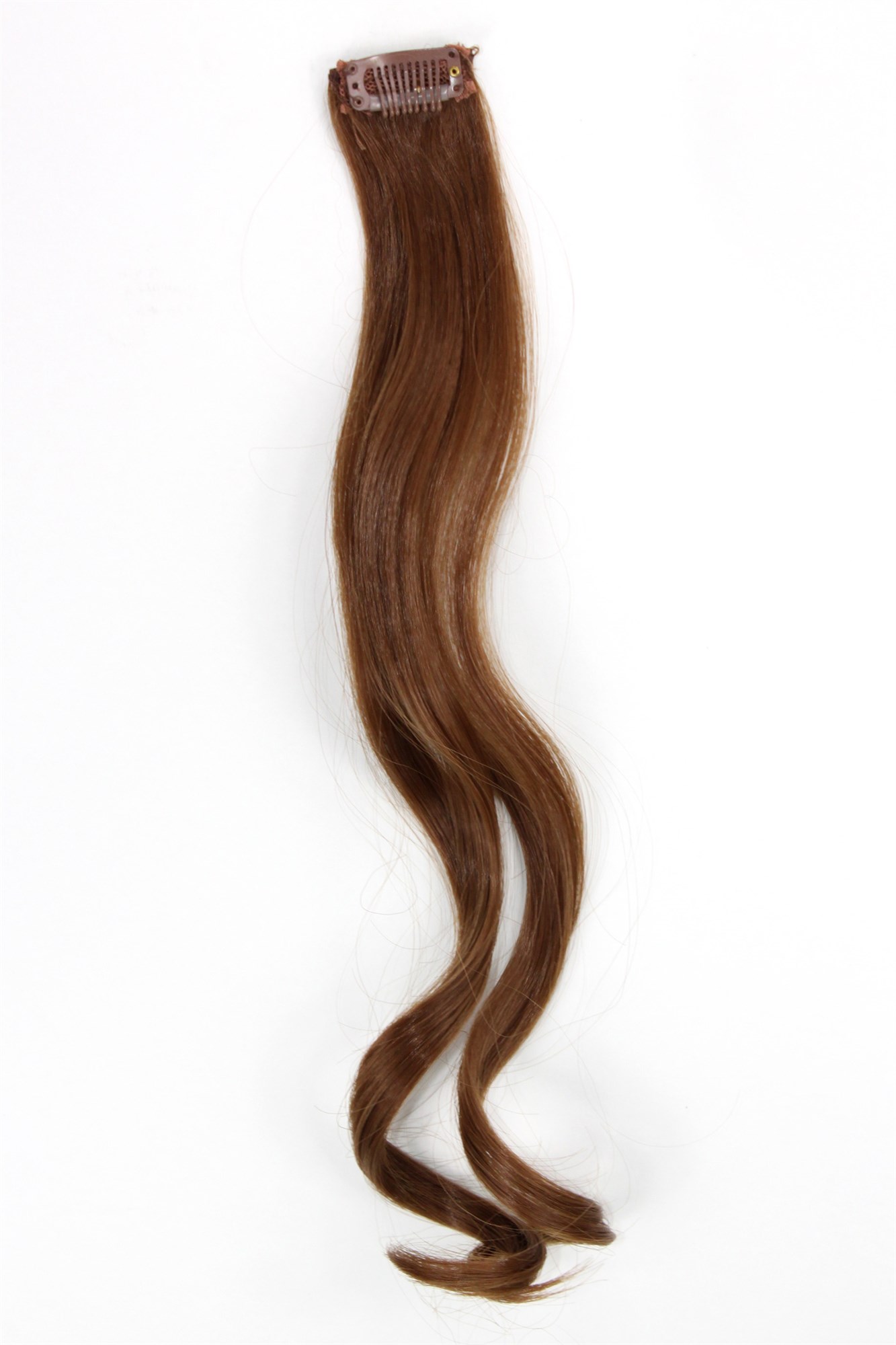 wellige Extensions Mittelbraun 45 cm lang