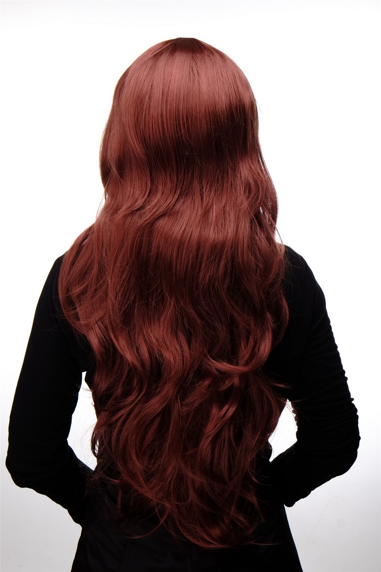 Quality Wigs, Ladies, copper, wavy, very long