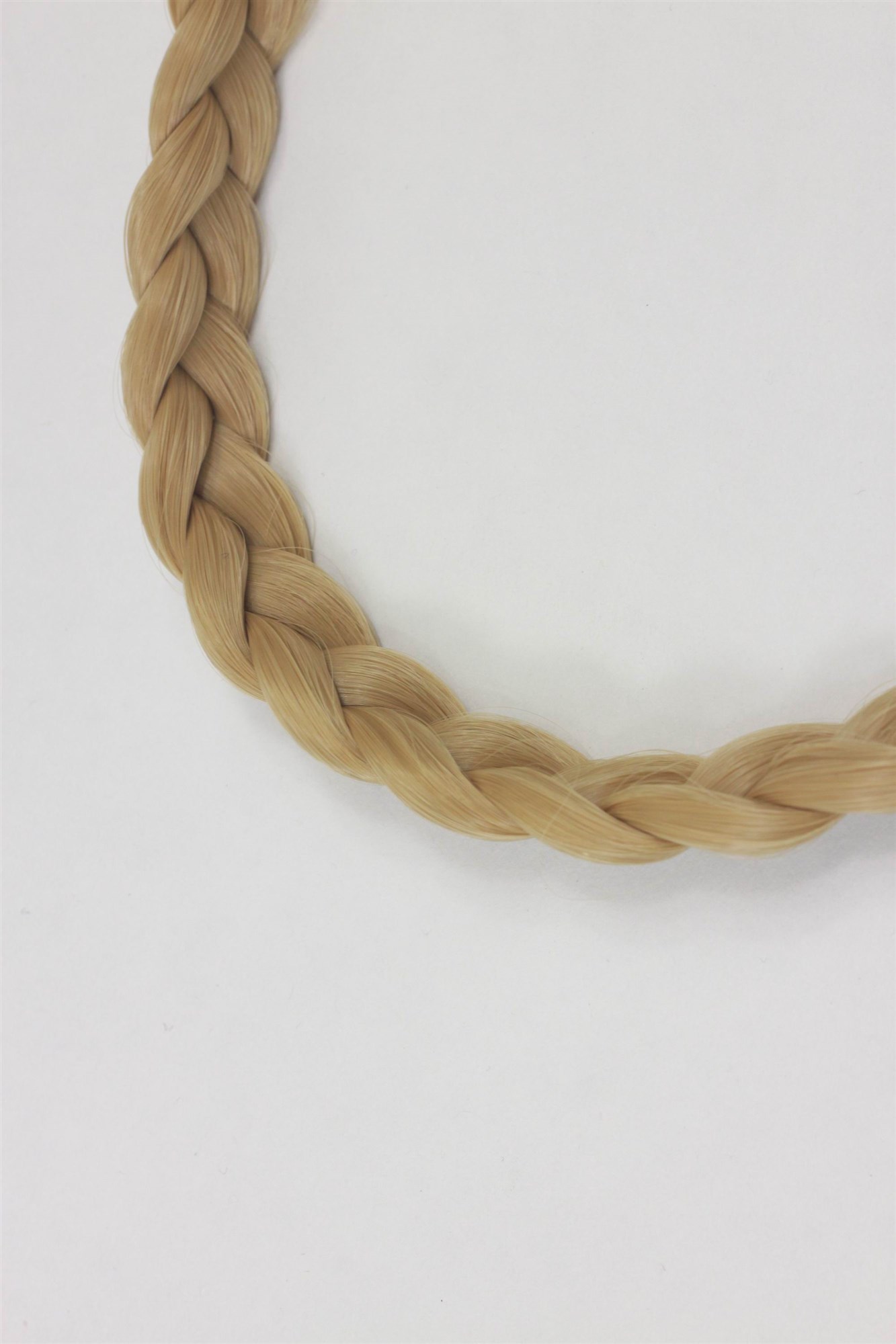 Haarreifen geflochten Blond 35 cm