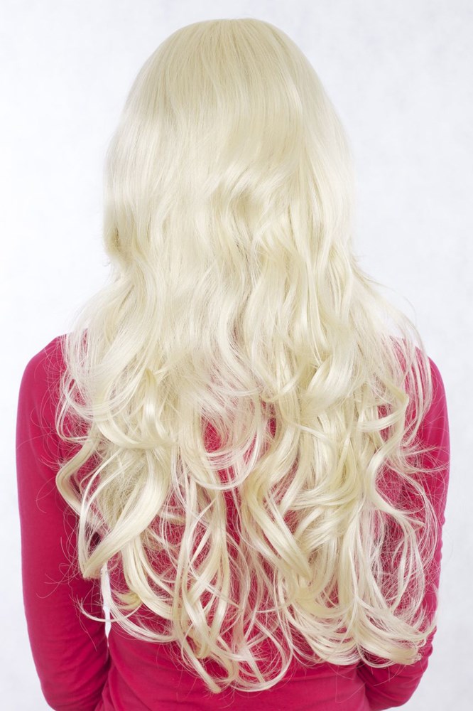 Quality Wigs, Ladies, Blonde, curled, long