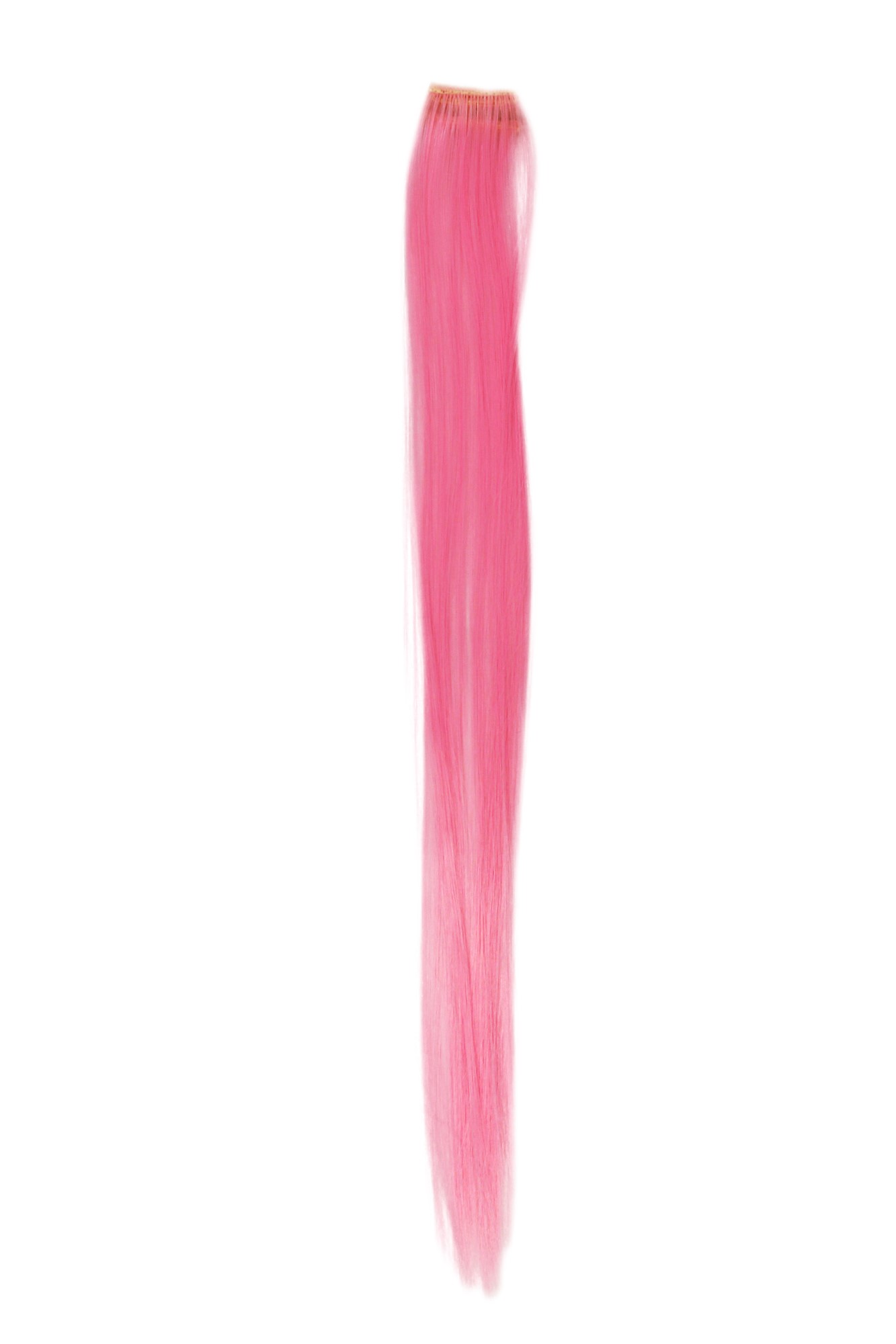 glatte Extensions Hotpink 45 cm lang