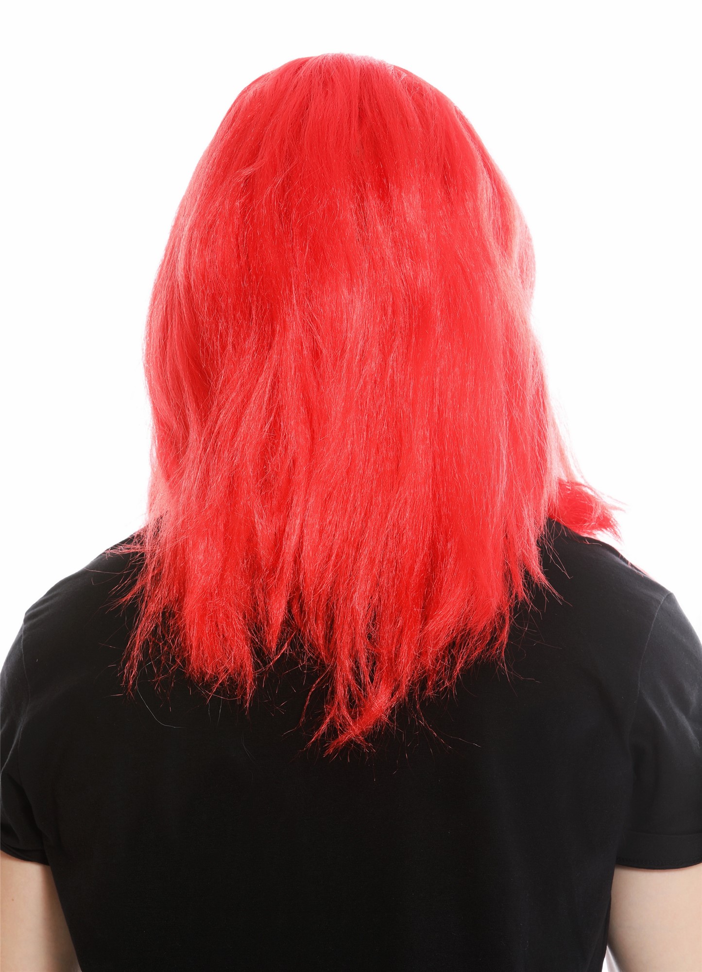 Wig & beard men carnival viking barbarian dwarf red old long plaited RJ033, view 4, WIG ME UP: Your Perücken Online Shop Party Wig, Men, Red, Braided, short
