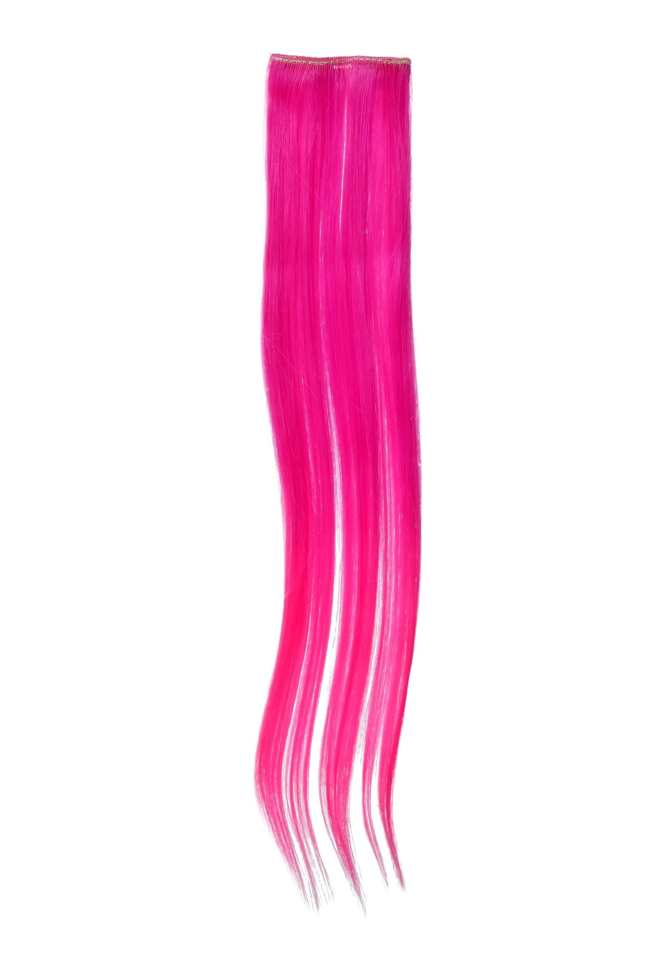 glatte Extensions Hellrosa-Neonrosa-Mix 45 cm lang