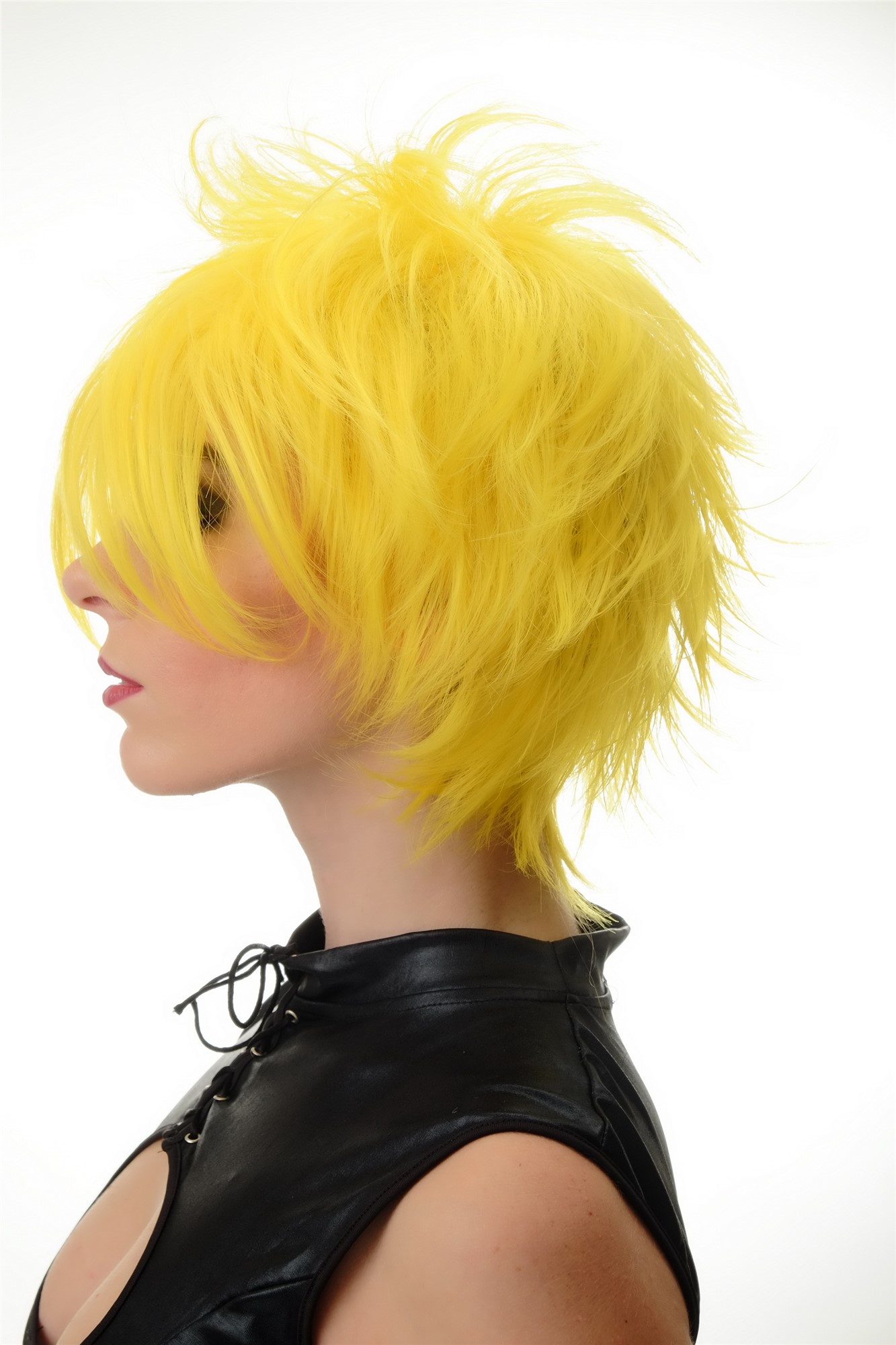 Quality Wigs, Ladies, light yellow, wavy, short