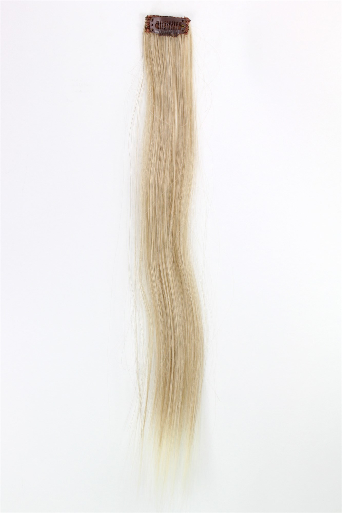 glatte Extensions Gold-Hell-Blond-Mix 45 cm lang