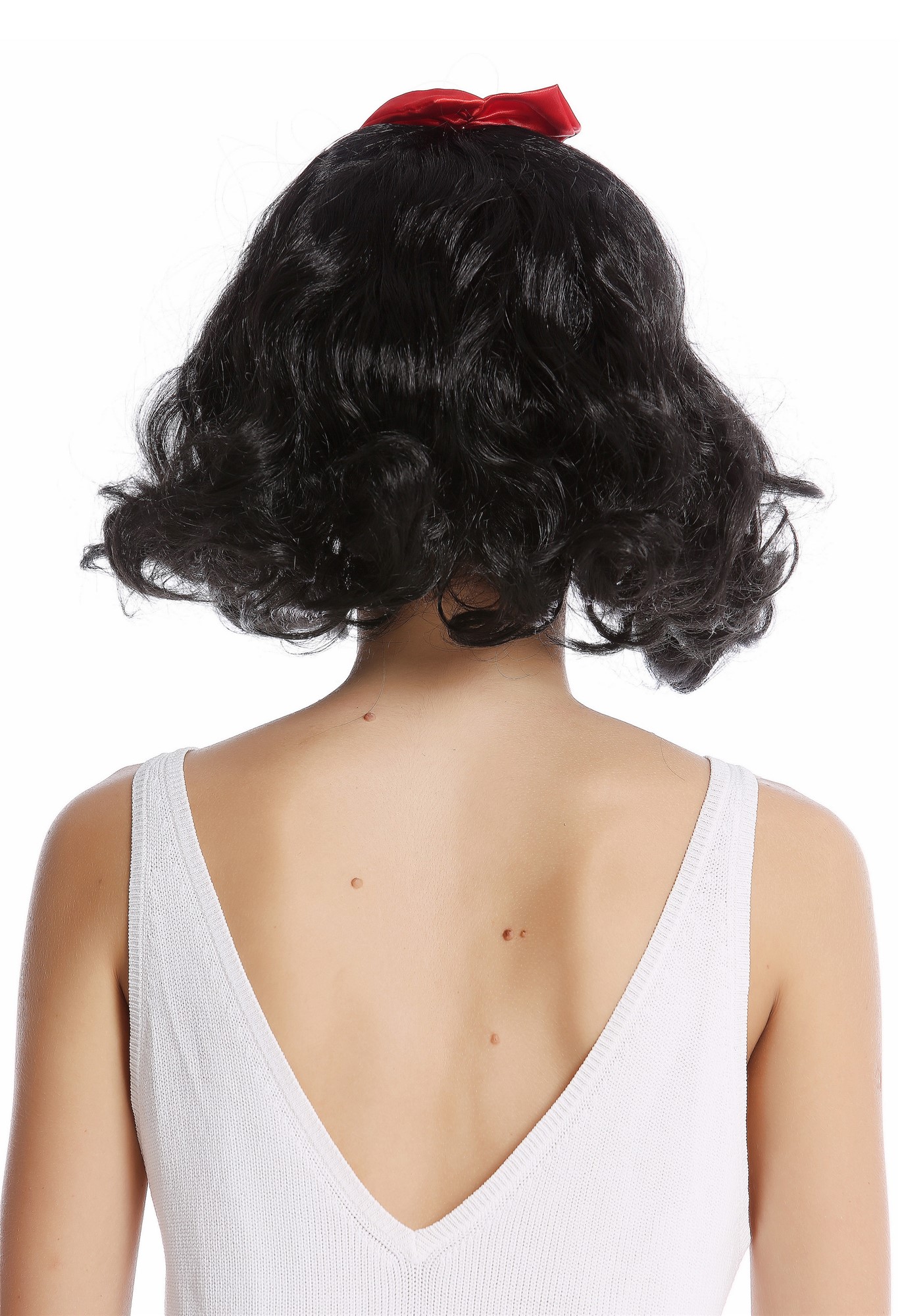 Party Wig, Ladies, Black, wavy, short