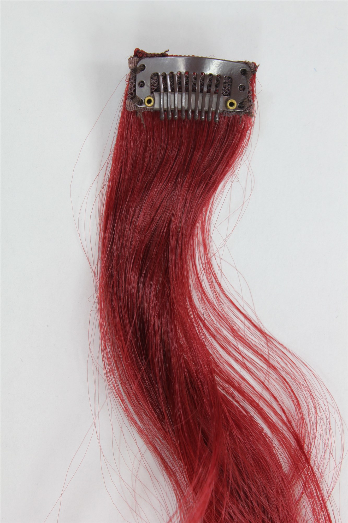 1 Clip Extension Strähne wellig 65 cm Kupferrot YZF-P1C25-T1557, Ansicht 3, WIG ME UP: Ihr Perücken Online Shop wellige Extensions Kupferrot 63 cm lang