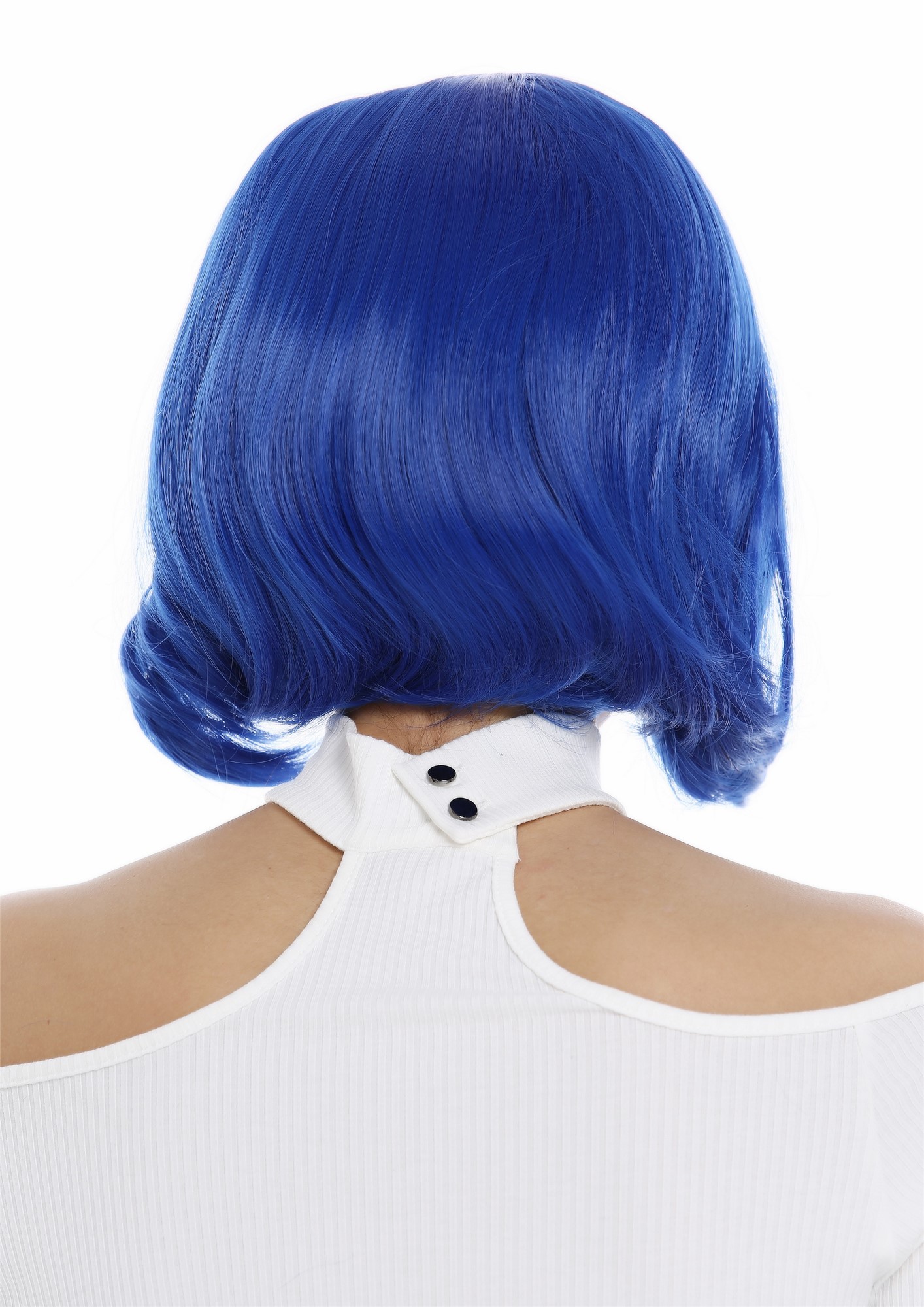 Quality Wigs, Ladies, lavender blue, straight, short