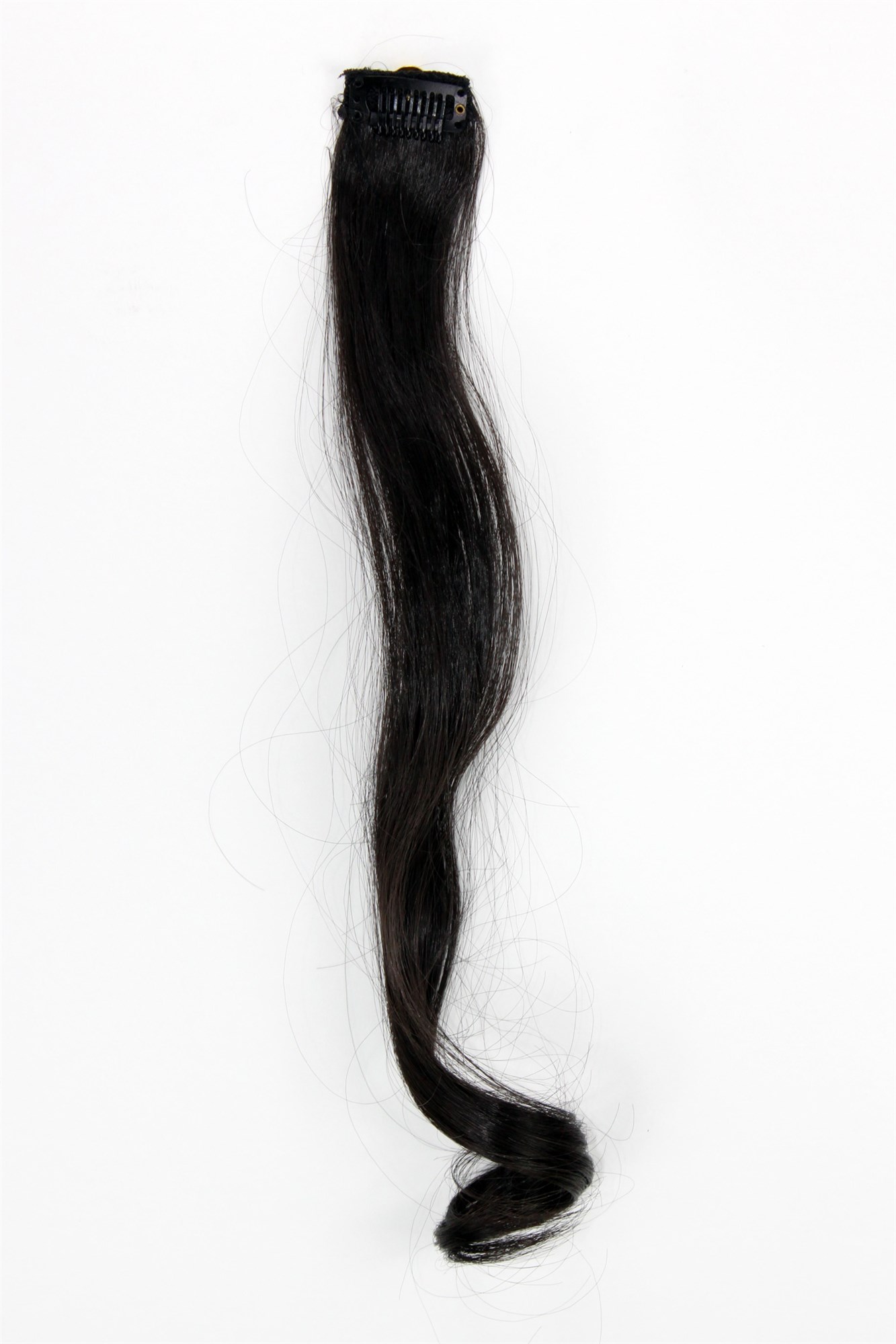 wellige Extensions Schwarzbraun 45 cm lang