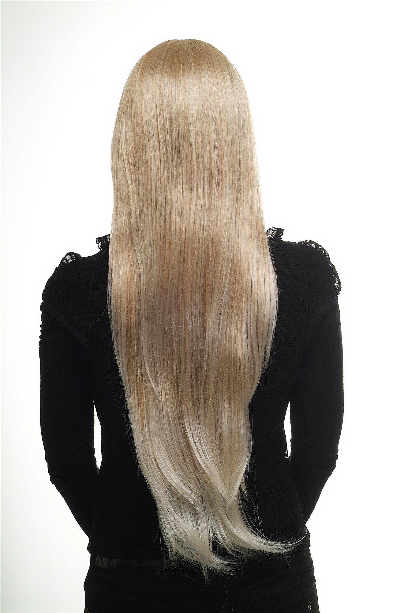 Lady wig women very long straight middle-parting blonde 70's Look 3217, view 4, WIG ME UP: Your Perücken Online Shop Quality Wigs, Ladies, Blonde, straight, very long