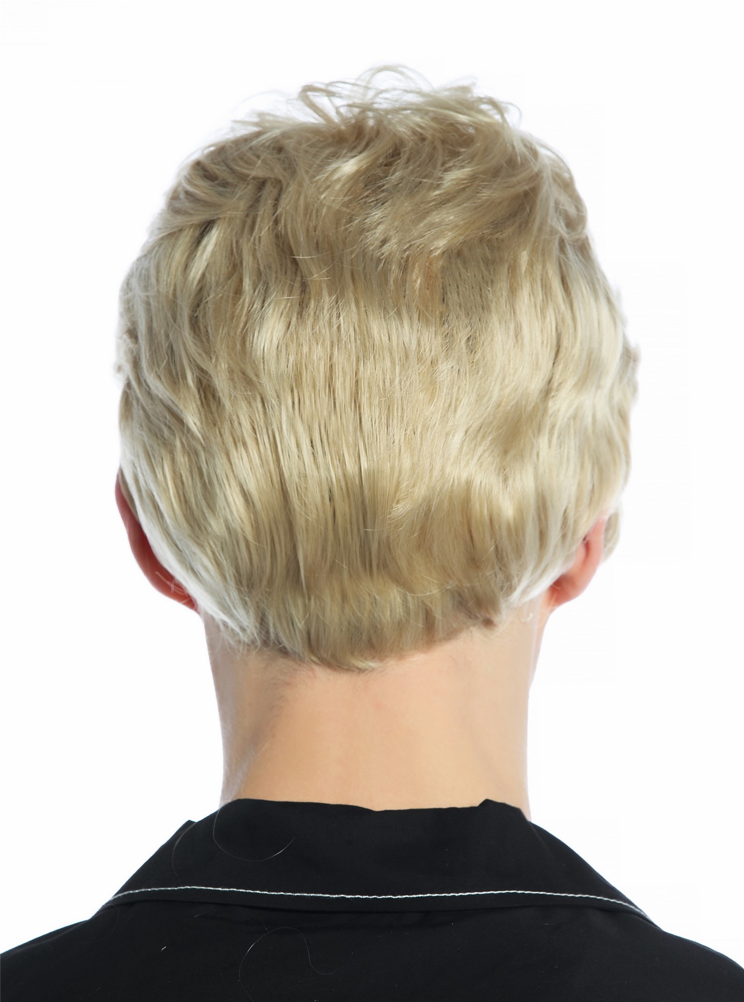 Wig Men Women unisex short parting wavy unruly unkempt look ash blonde DW94A, view 6, WIG ME UP: Your Perücken Online Shop Quality Wigs, Unisex, ash blonde, wavy, short
