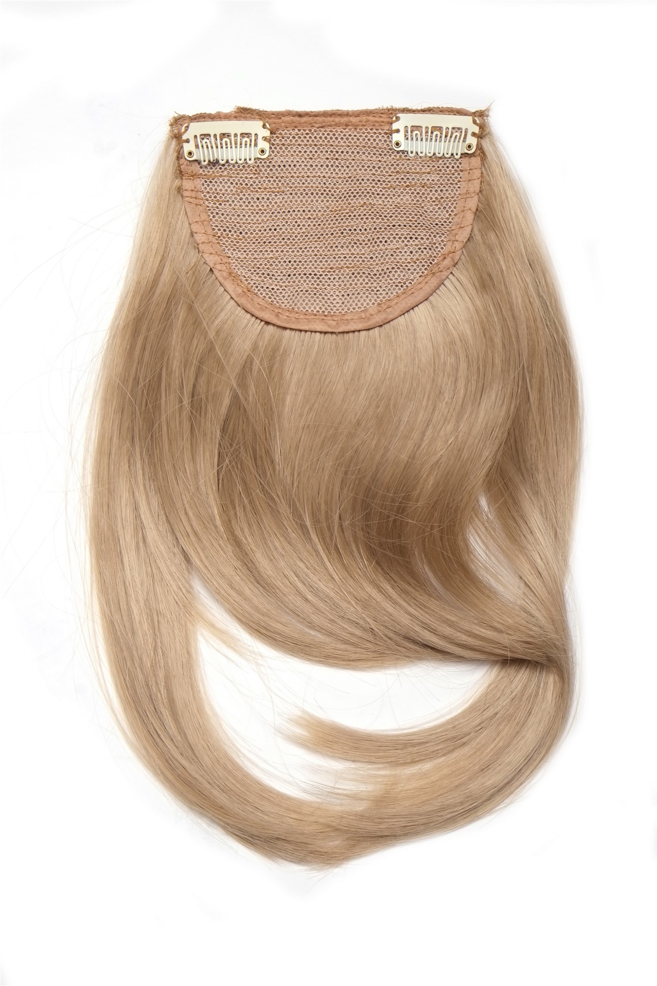 glatter Clip-In Pony Mittelblond 30 cm lang