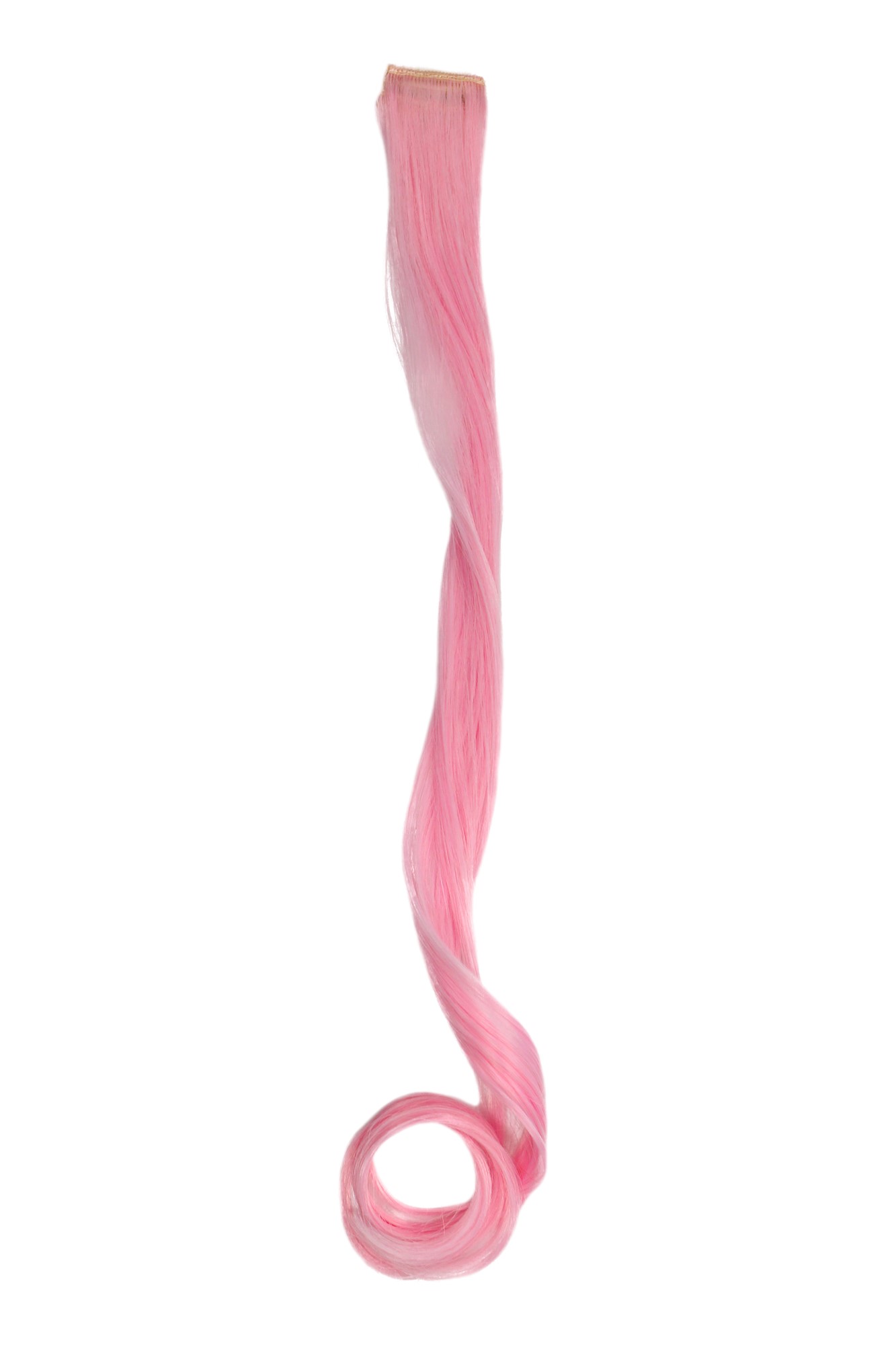 wellige Extensions Hotpink 63 cm lang