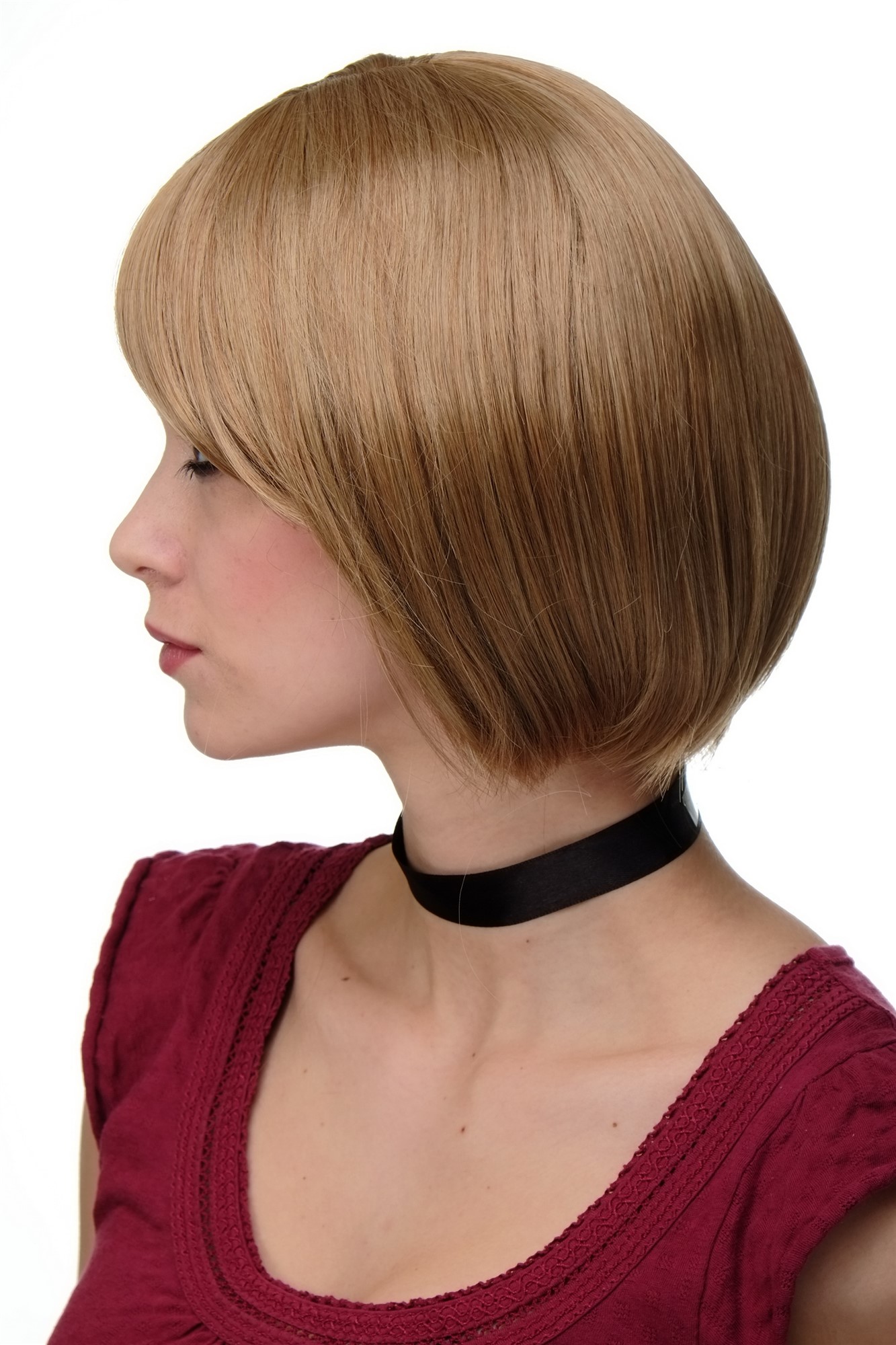 WIG ME UP ® 703-19 Lady  Wig short Page Bob fringe bangs dark ashblond ashen blond, view 2, WIG ME UP: Your Perücken Online Shop Quality Wigs, Ladies, golden ash blonde, straight, short