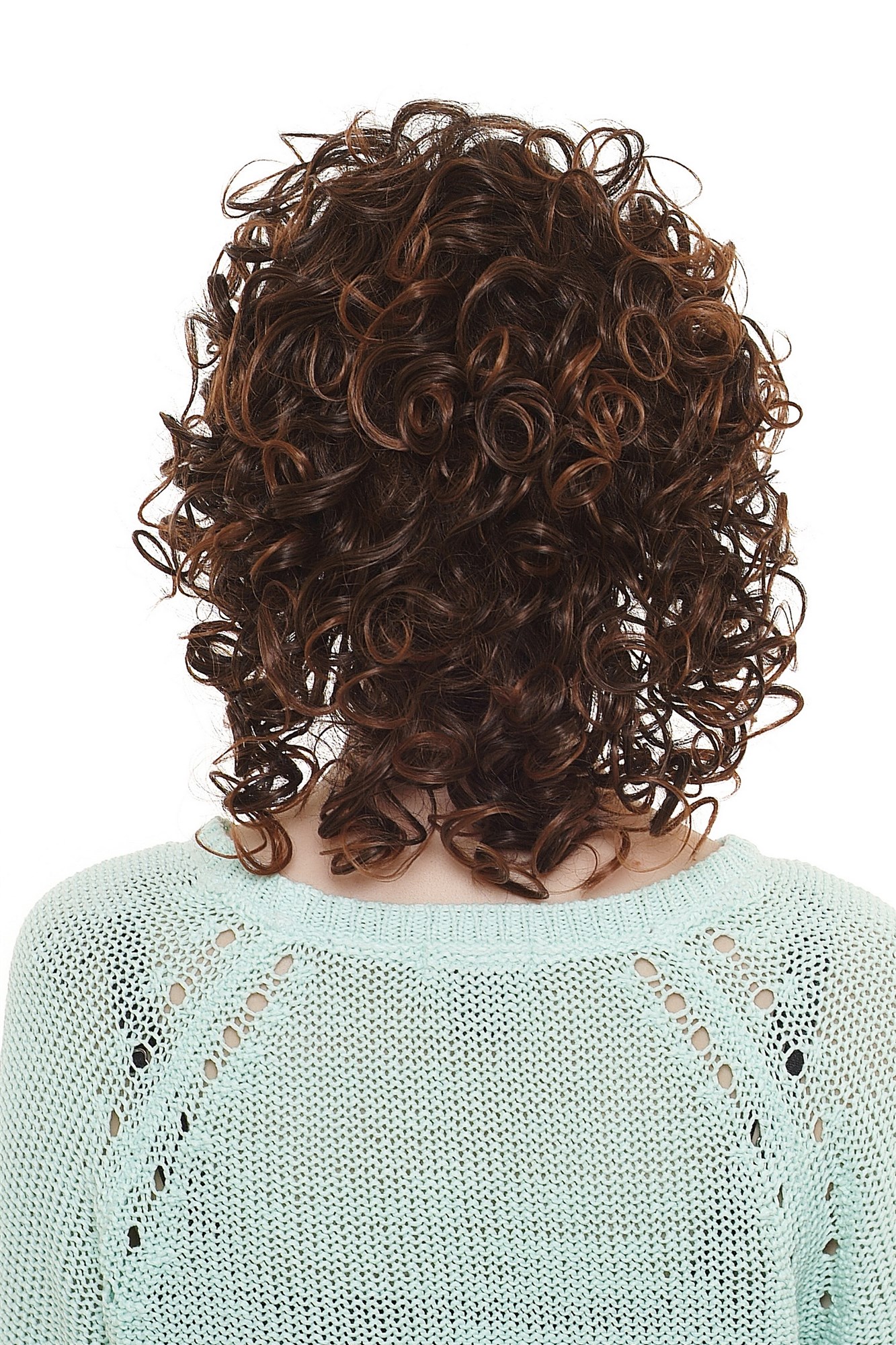 Lady wig curled extravagant neo-classic curls chestnut brown medium length 2301, view 4, WIG ME UP: Your Perücken Online Shop Quality Wigs, Ladies, Brown, curled, shoulder-length