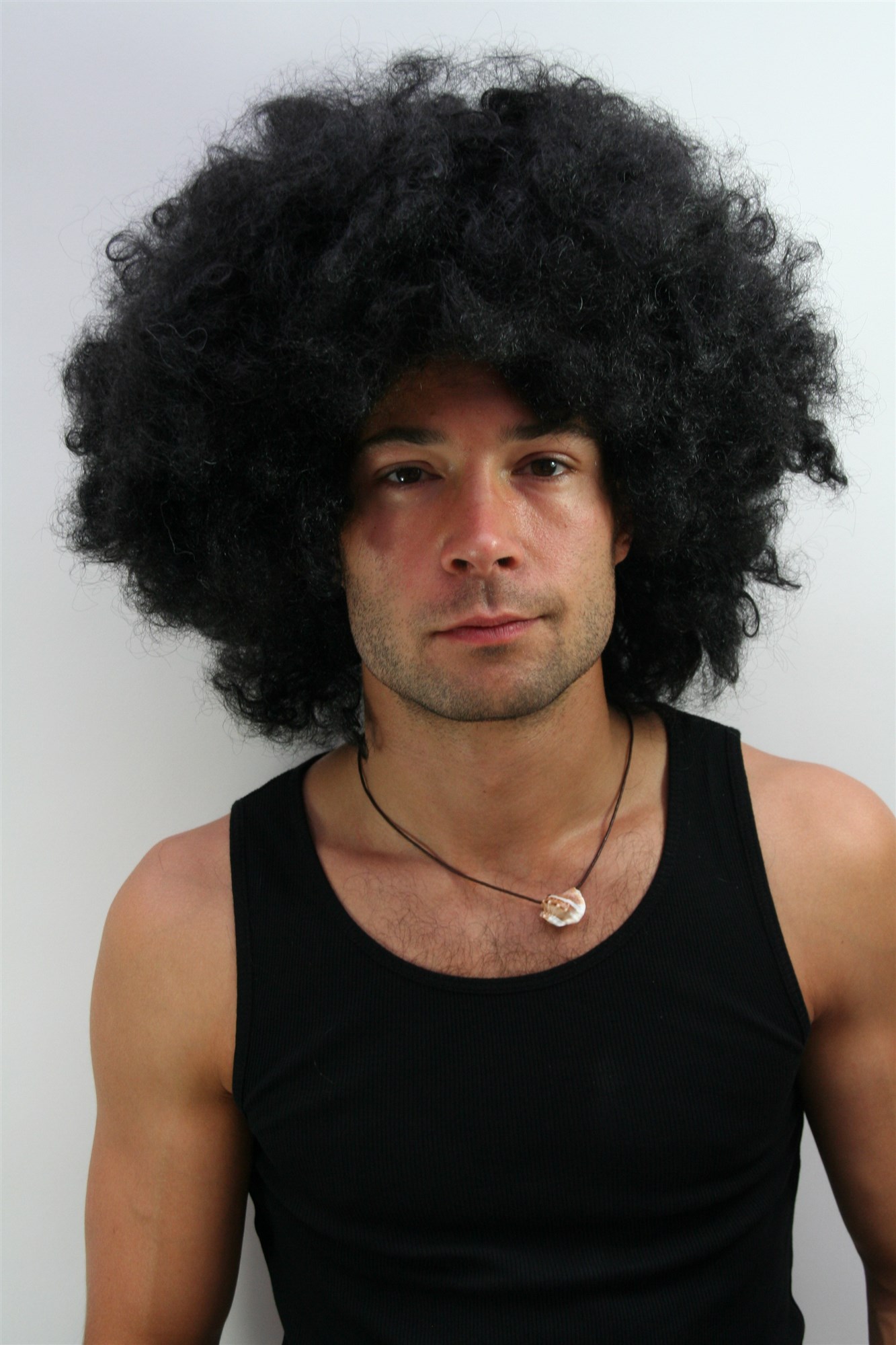 günstige Party Perücke, Afro-Perücke 70er 80er Jahre Motto Party Disco Afroperücke Herren Damen Unisex, Ansicht 3, WIG ME UP: Ihr Perücken Online Shop lockige Party Perücke verschiedene Farben kurze Haare für Damen