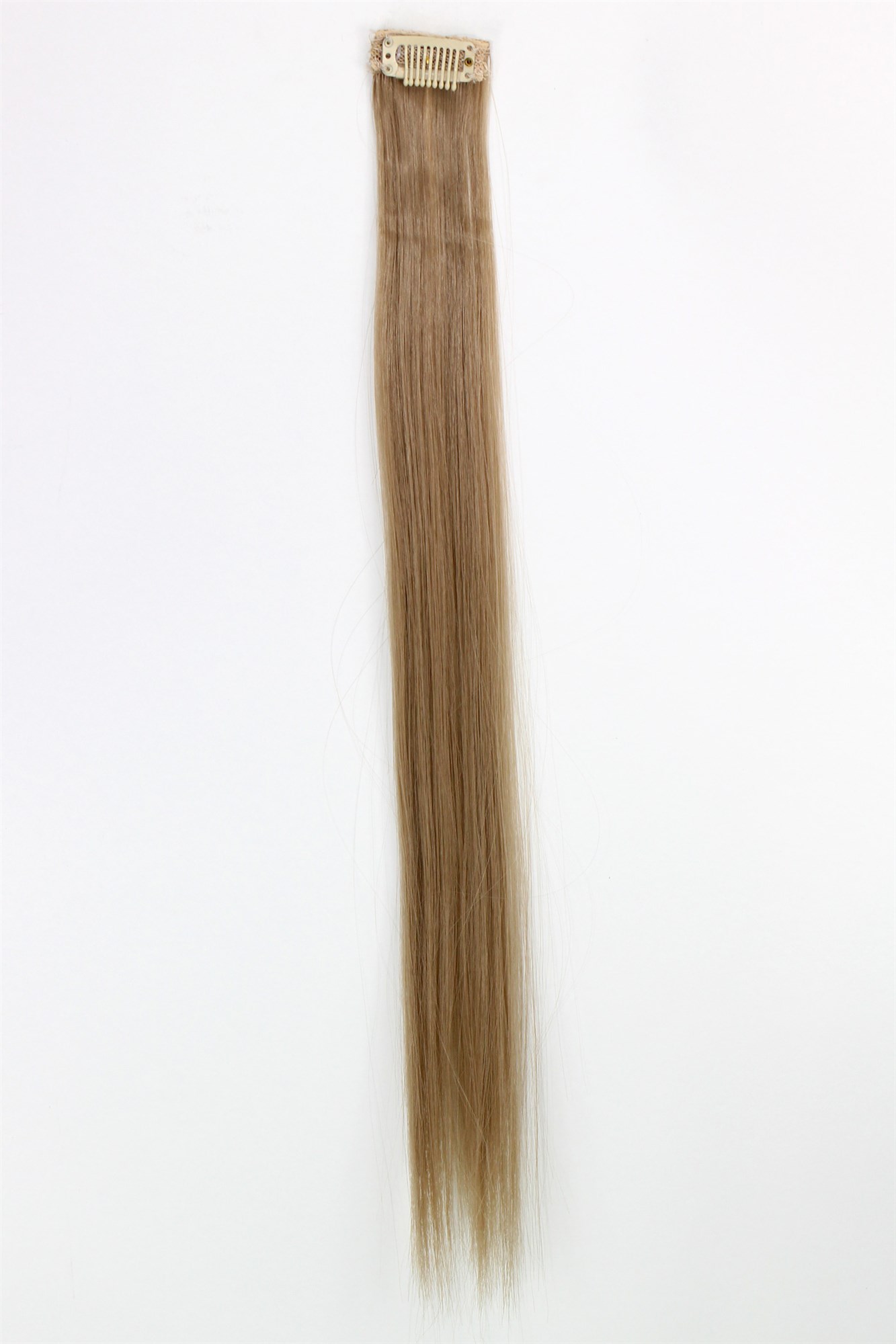 glatte Extensions Aschblond 45 cm lang