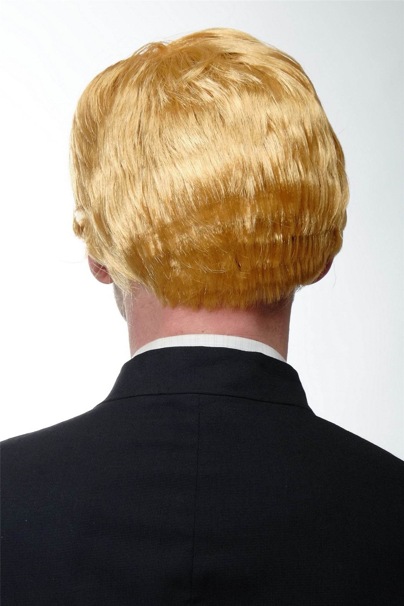 günstige Party Perücke, Perücke Herren Blond Präsident TL-001-FR26-88C-35, Ansicht 3, WIG ME UP: Ihr Perücken Online Shop wellige Party Perücke Blond kurze Haare für Herren