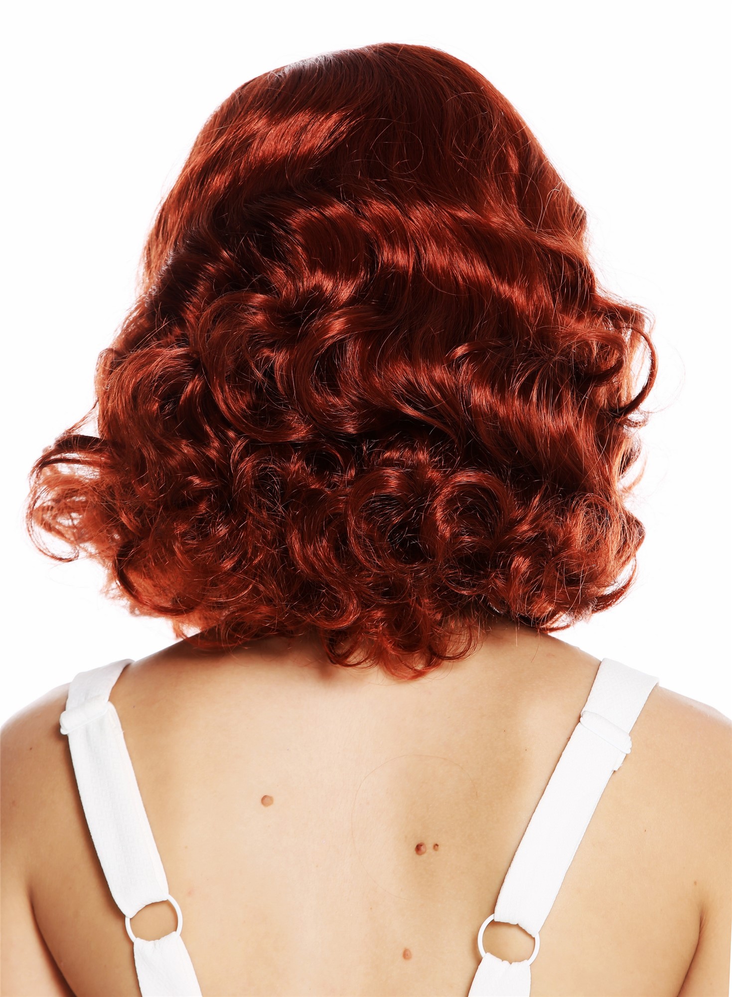 Lady wig 20's swing Charleston middle parting wavy dark copper red GFW1726, view 4, WIG ME UP: Your Perücken Online Shop Quality Wigs, Ladies, copper, wavy, short