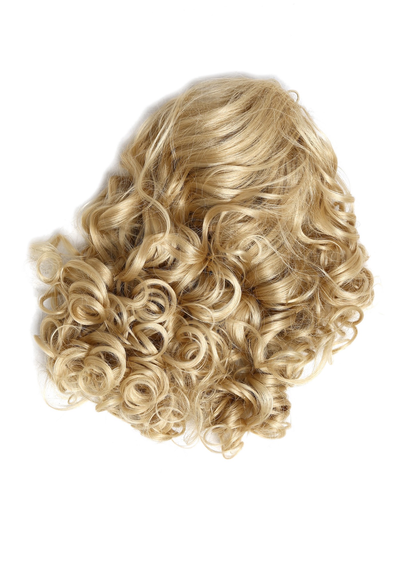 Hairpiece Halfwig 5 Clip Extension wide long curled curls light blond YZF-3180, view 7, WIG ME UP: Your Perücken Online Shop Ponytails, golden blonde, curled, long