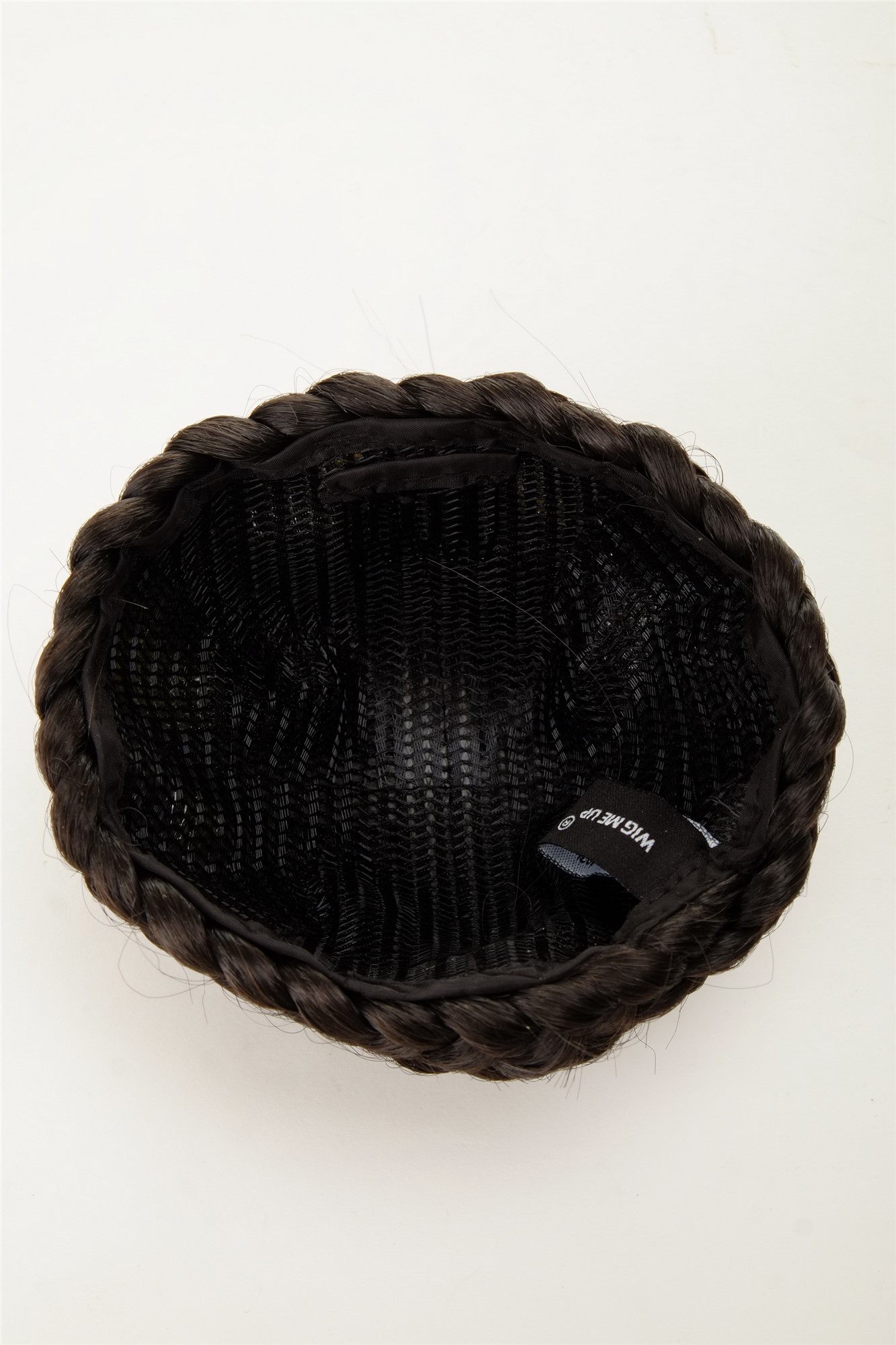 Dutt Haarteil geflochten Haarknoten Dunkelbraun N796-3, Ansicht 4, WIG ME UP: Ihr Perücken Online Shop geflochtener Dutt Haarteil Dunkelbraun