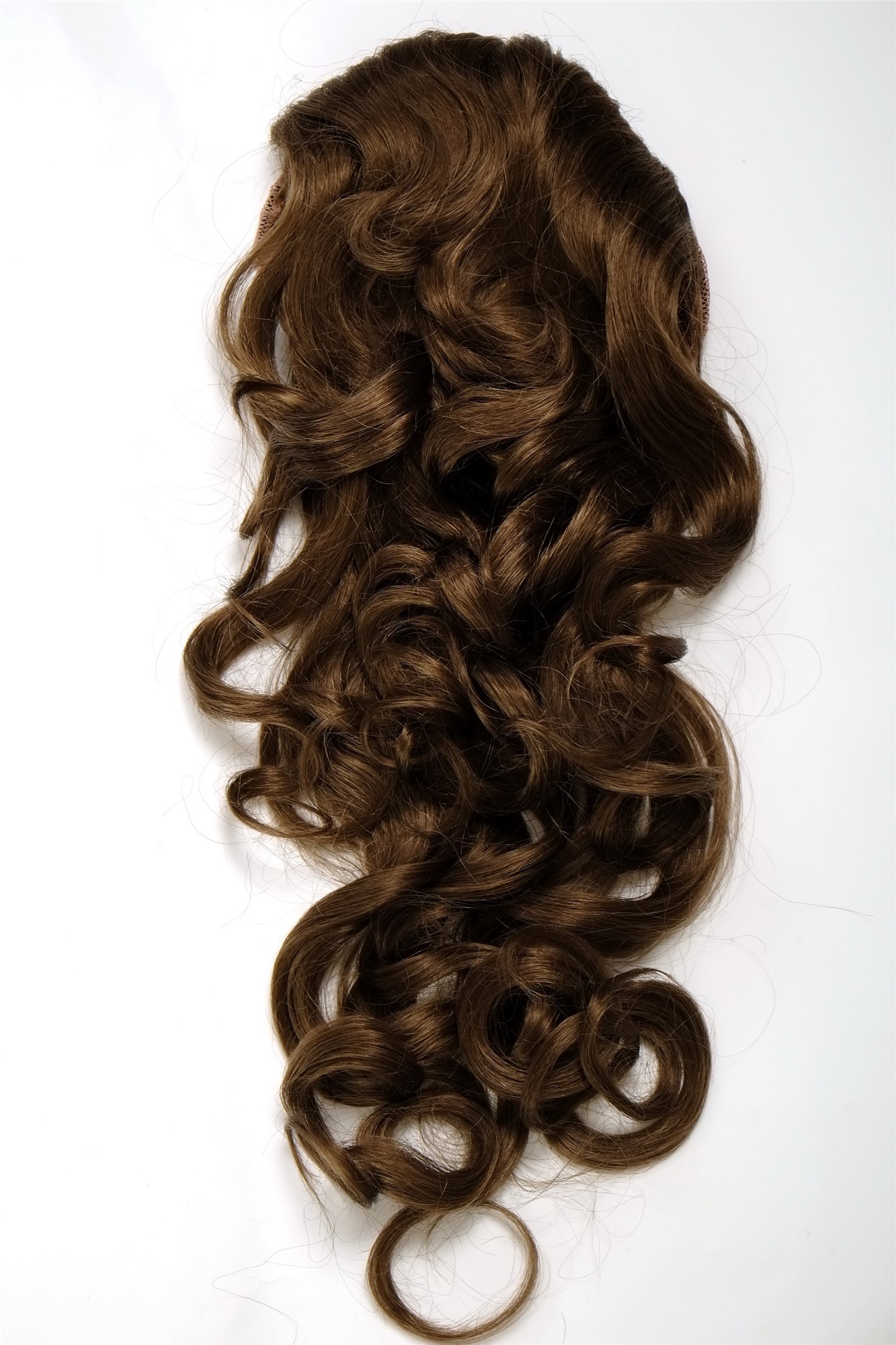 Hairpiece PONYTAIL with combs and elastic draw string curly voluminous very long golden brown 23 ", view 3, WIG ME UP: Your Perücken Online Shop Ponytails, golden brown, curled, long