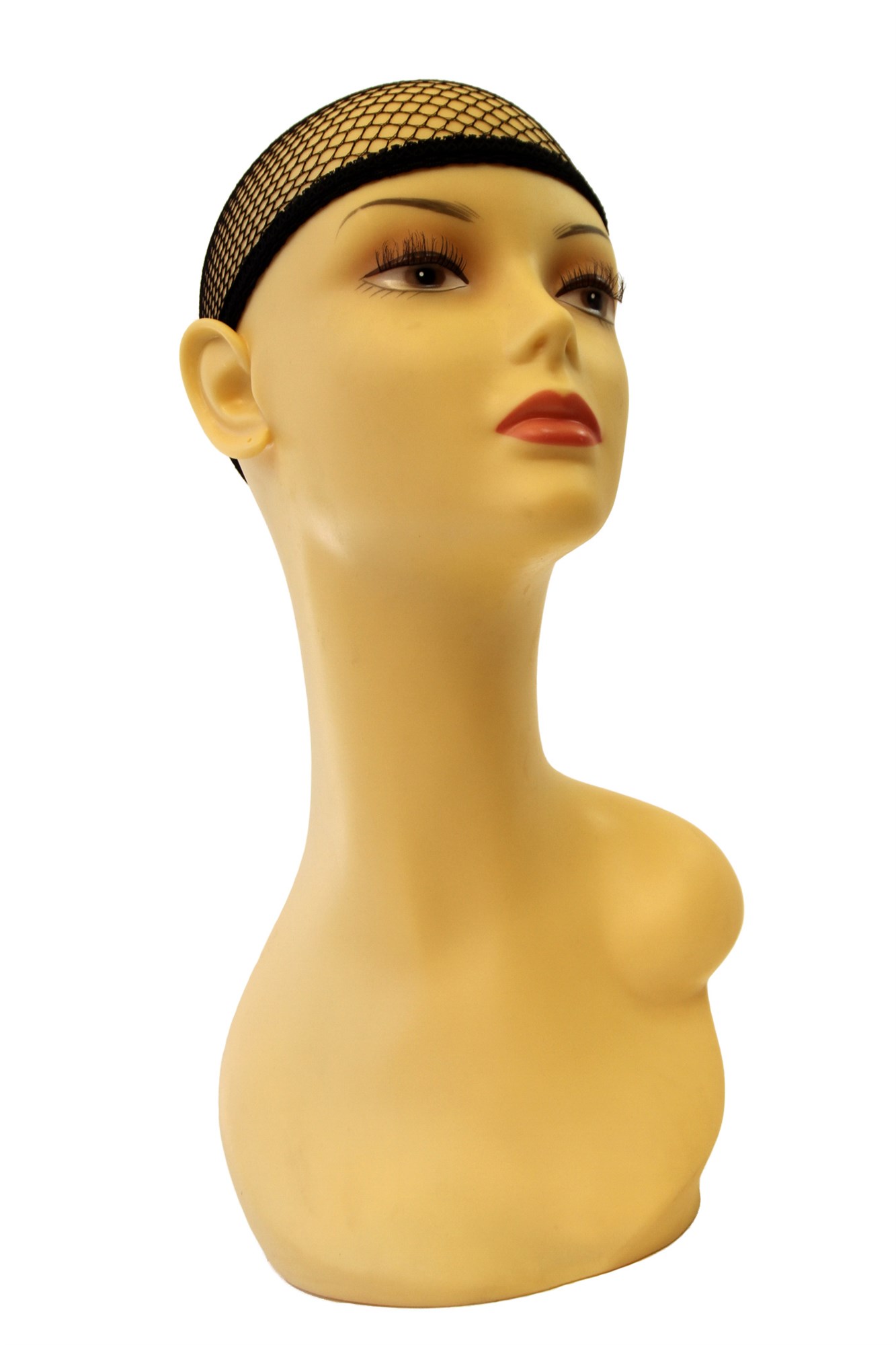 WIG ME UP elastic black dark hair net, wig cap HNS, view 4, WIG ME UP: Your Perücken Online Shop Hairnets, Bun Cushions & More