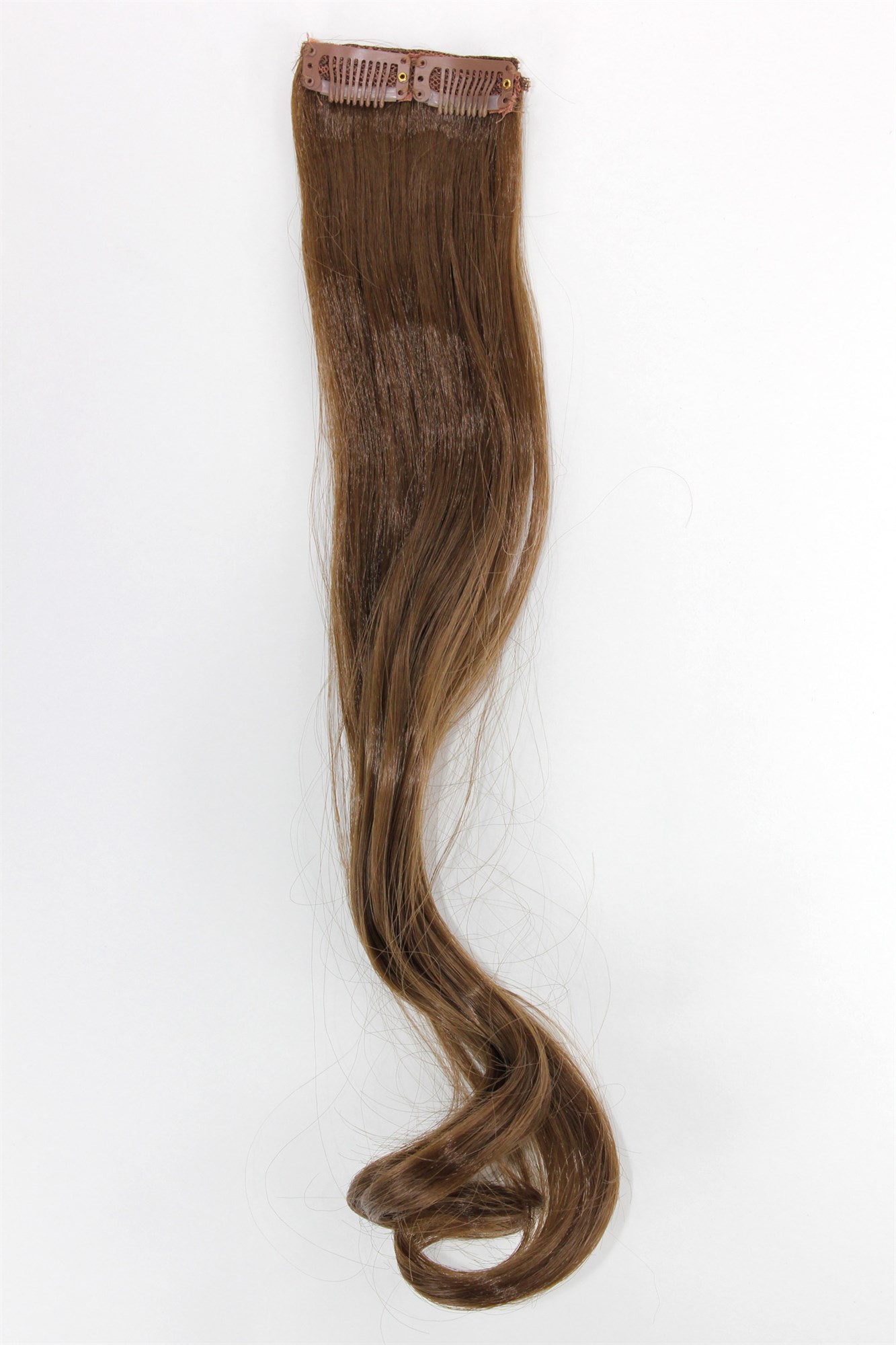 wellige Extensions Hellbraun 45 cm lang