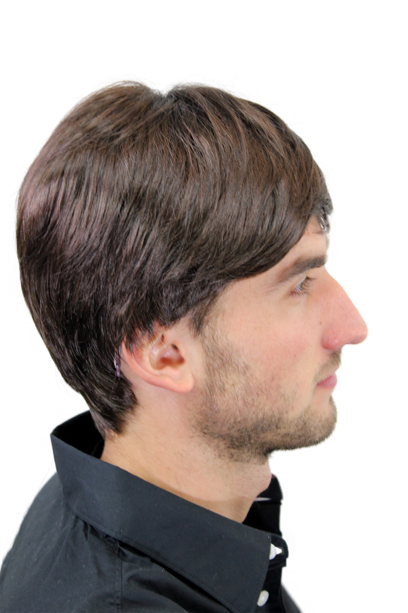 Men's WIG (for Men or Unisex) HIGH  synthetic short BROWN youthful young look GFW994-6 Man, view 3, WIG ME UP: Your Perücken Online Shop Quality Wigs, Men, Brown, straight, short