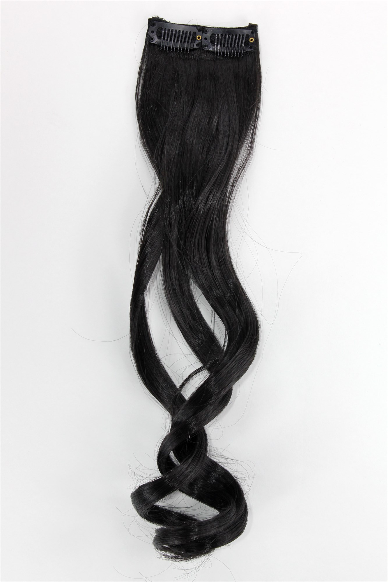 wellige Extensions Dunkelbraun 45 cm lang