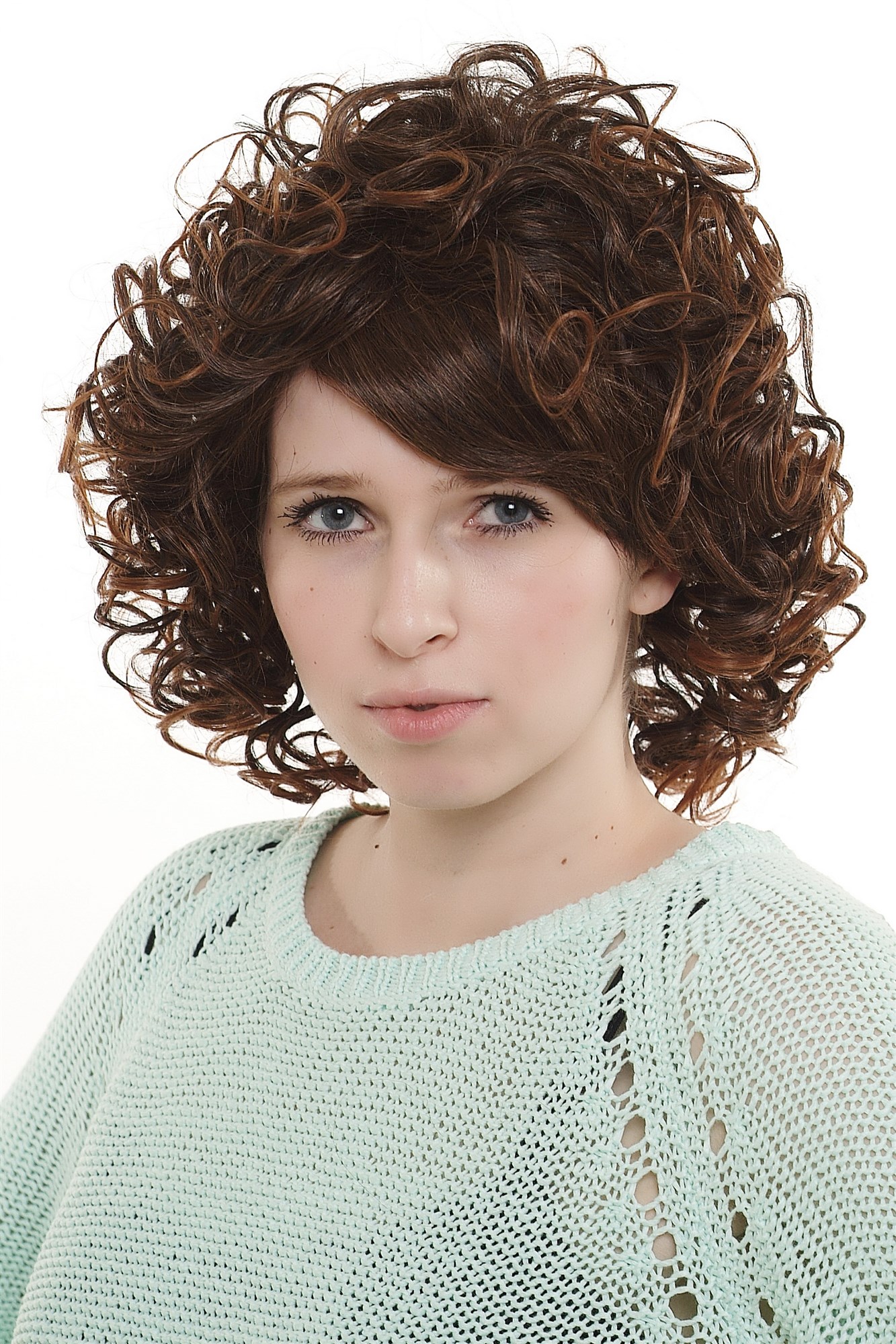 Lady wig curled extravagant neo-classic curls chestnut brown medium length 2301, view 7, WIG ME UP: Your Perücken Online Shop Quality Wigs, Ladies, Brown, curled, shoulder-length