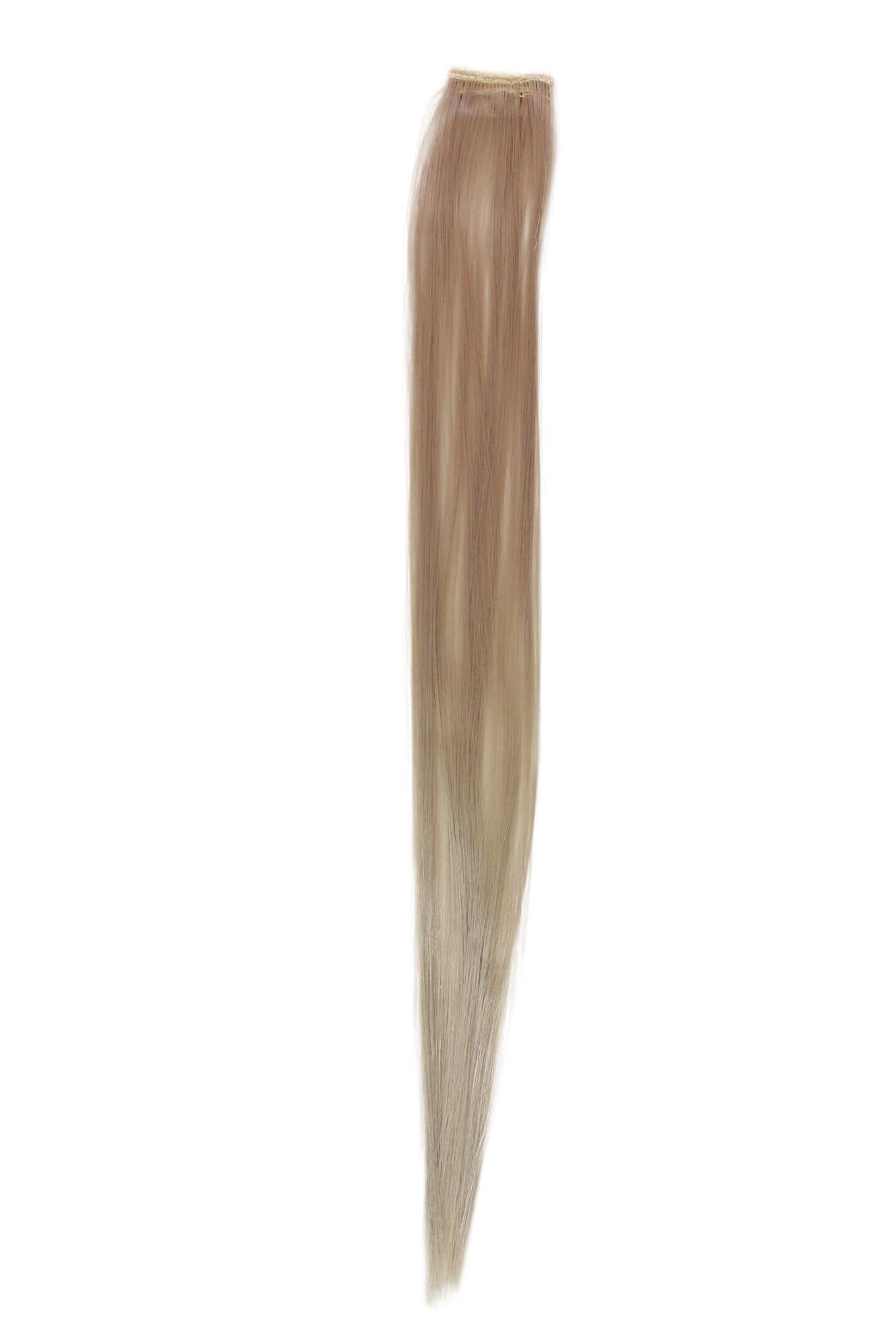 glatte Extensions Aschblond 45 cm lang