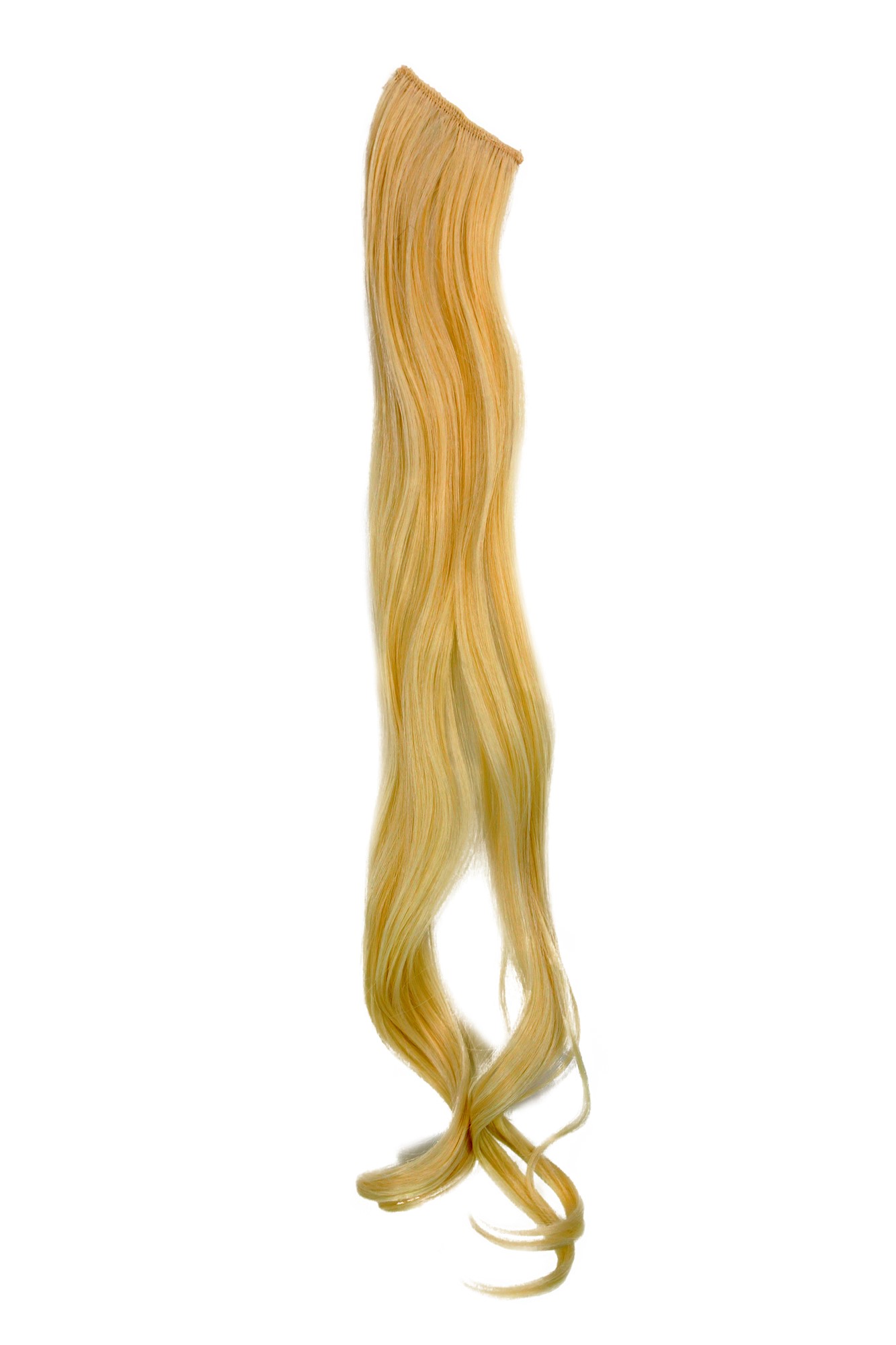 wellige Extensions Lichtblond 63 cm lang