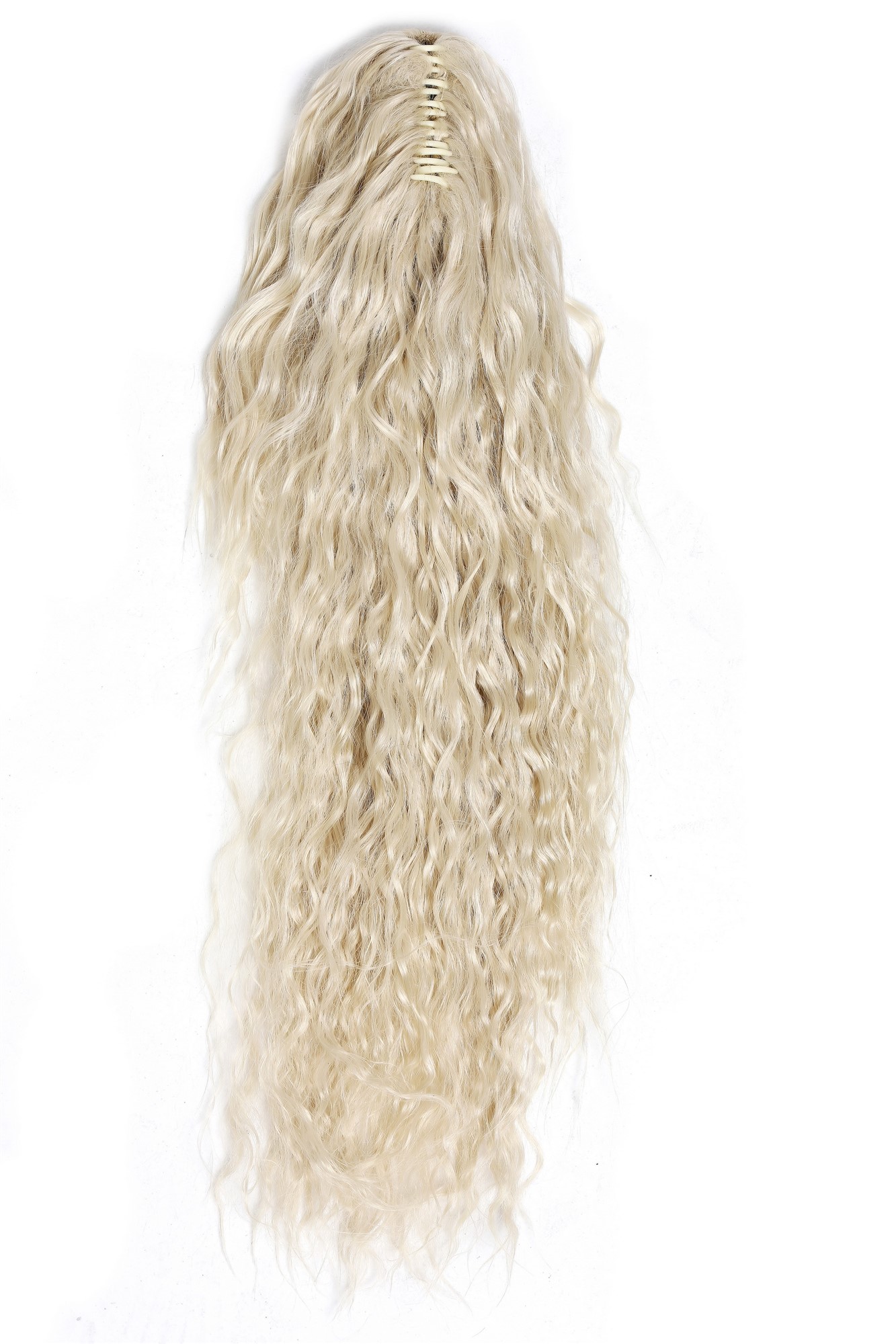 Hairpiece ponytail extremely long volume kinked curls kinks light blonde N838, view 5, WIG ME UP: Your Perücken Online Shop Ponytails, light blonde, curled, long