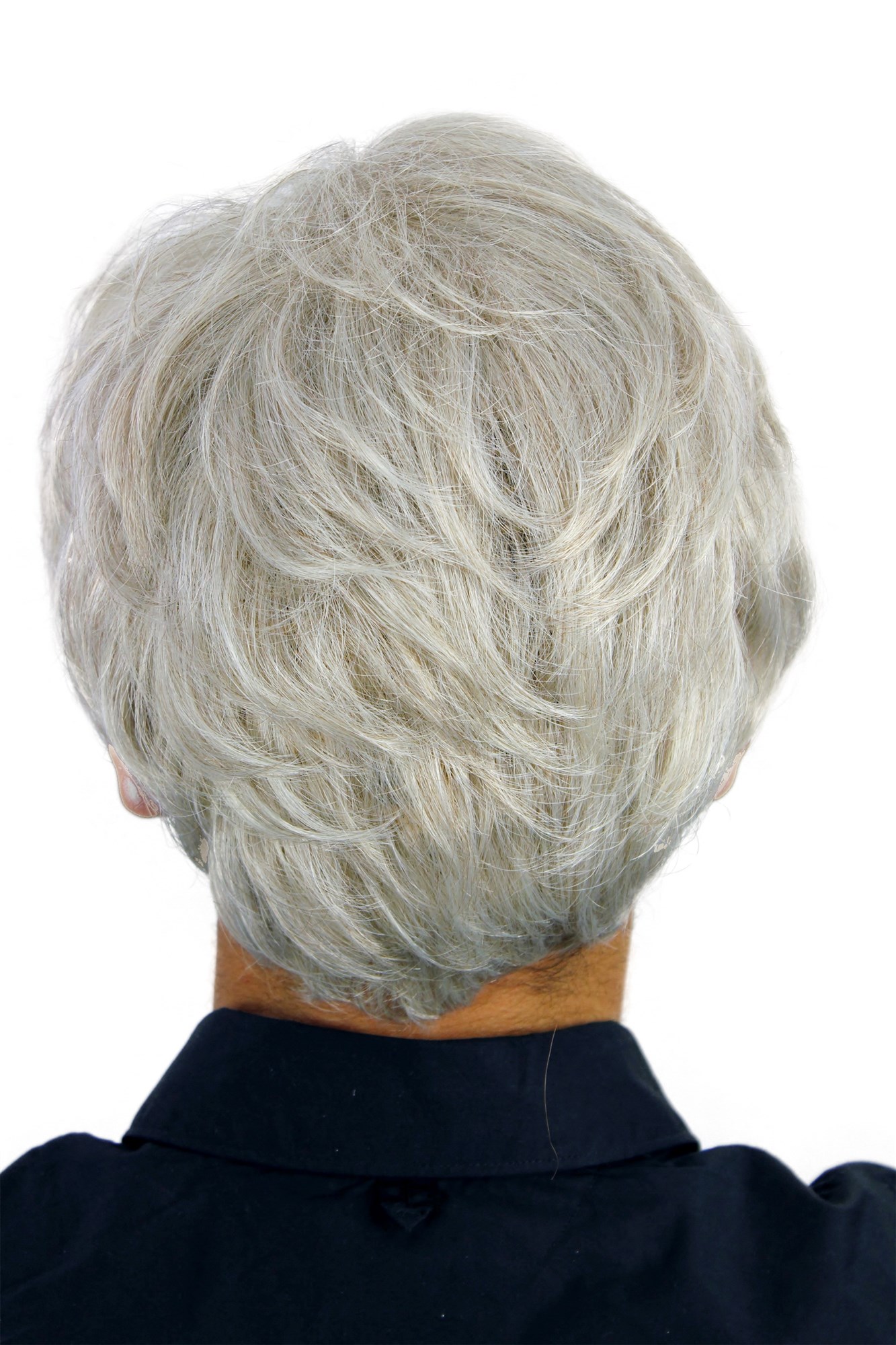 WL-2106-51 Men Gents Lady Women  Wig short very dense & full silvery grey hair, view 5, WIG ME UP: Your Perücken Online Shop Quality Wigs, Men, Grey, straight, short