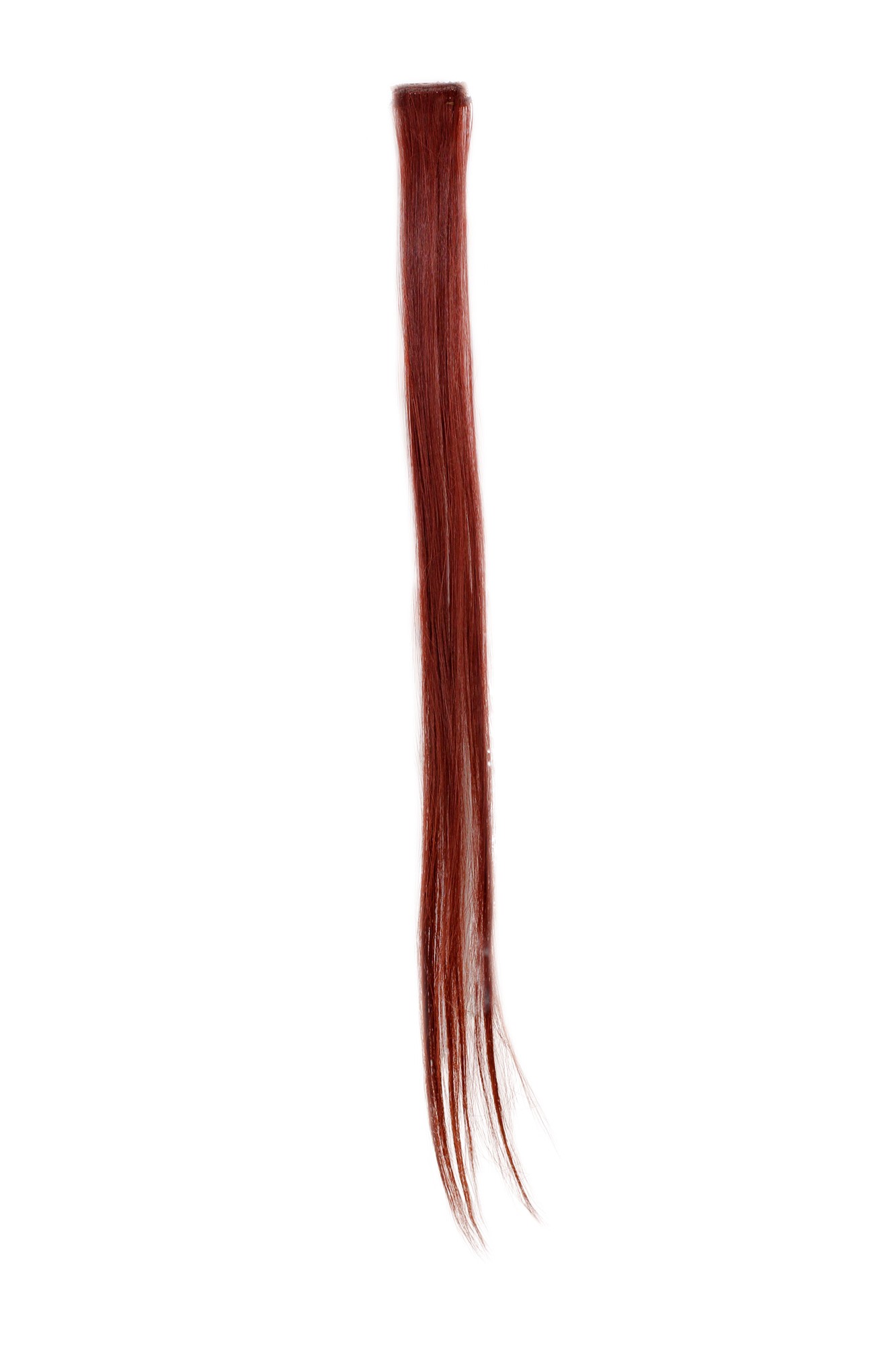 glatte Extensions Rot 63 cm lang