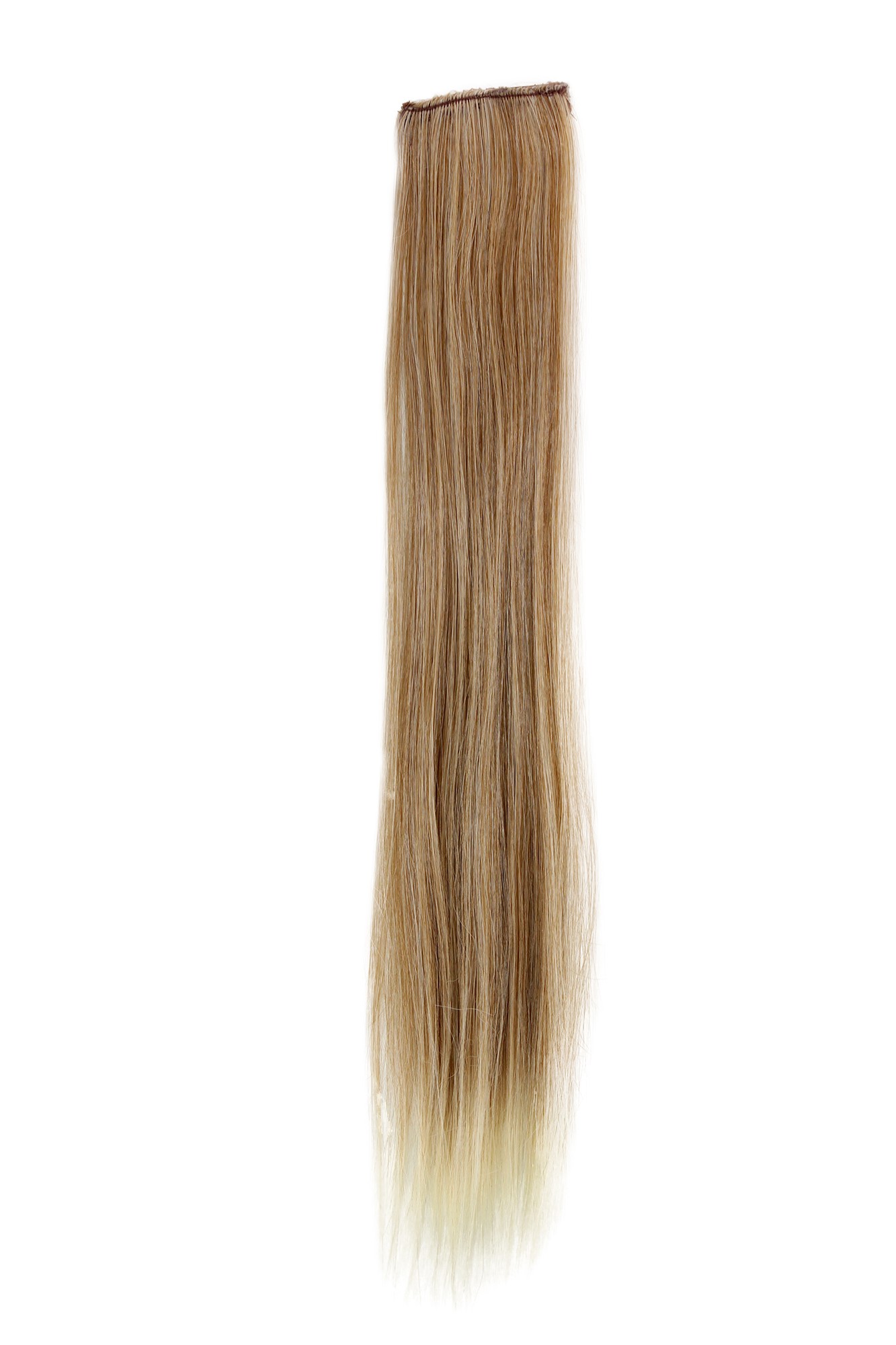 glatte Extensions Kupfer-Hell-Blond-Mix 45 cm lang