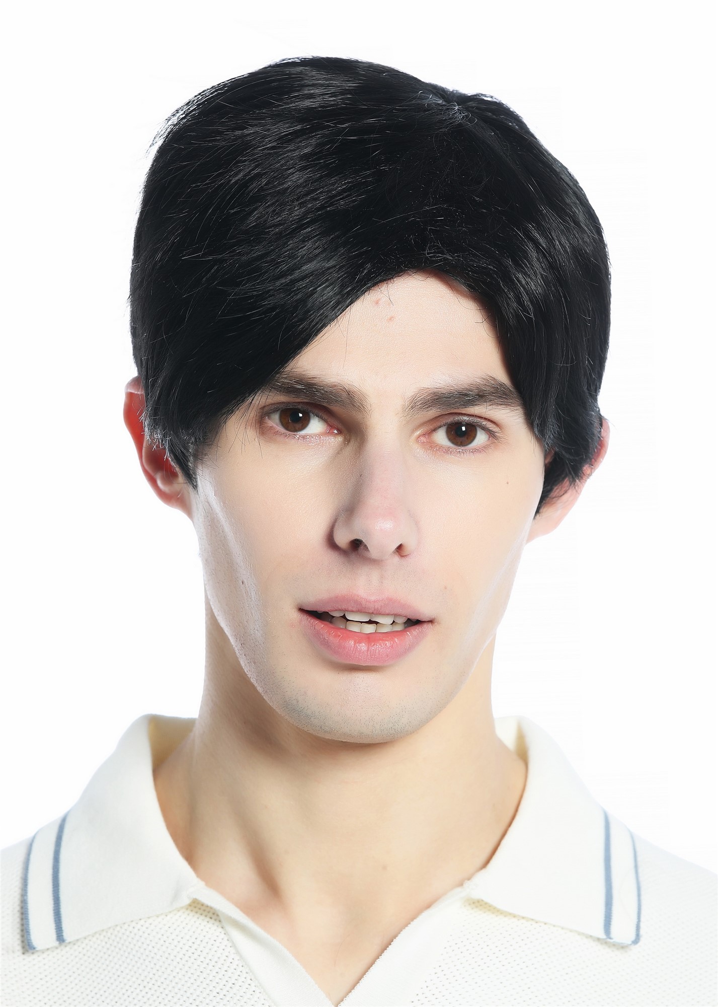 Quality Wigs, Men, Black, straight, short