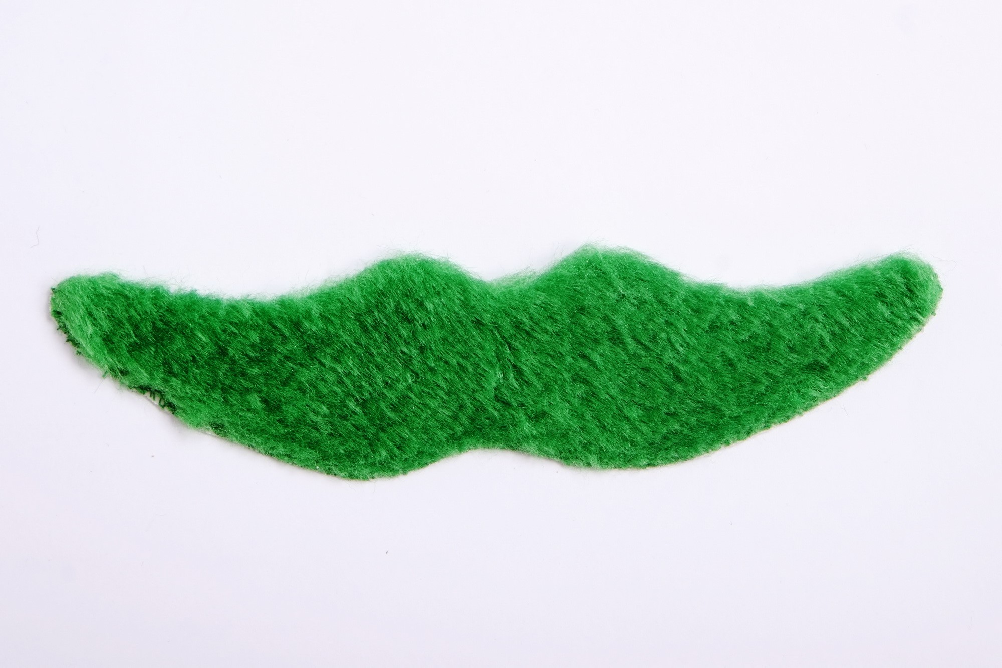 Fake moustache green Leprechaun Ireland with glue strip  MM-89, view 2, WIG ME UP: Your Perücken Online Shop Party Wig, Men, Green