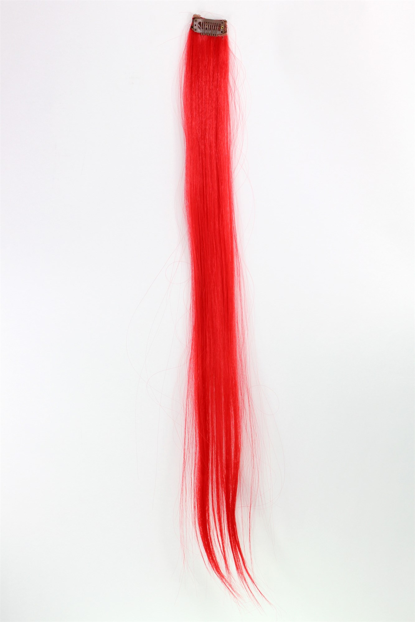 glatte Extensions Rot 63 cm lang