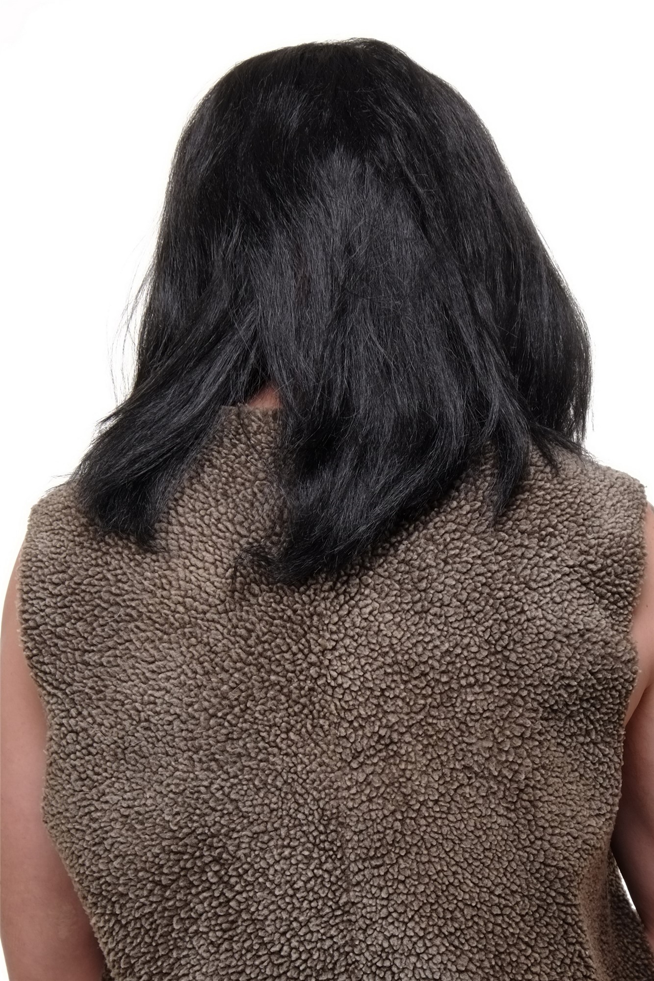 Party/Fancy Dress /Halloween black Wig & Beard Erik Viking Chieftain Barbarian Berzerker Dwarf, view 5, WIG ME UP: Your Perücken Online Shop Party Wig, Men, Black, Braided, long