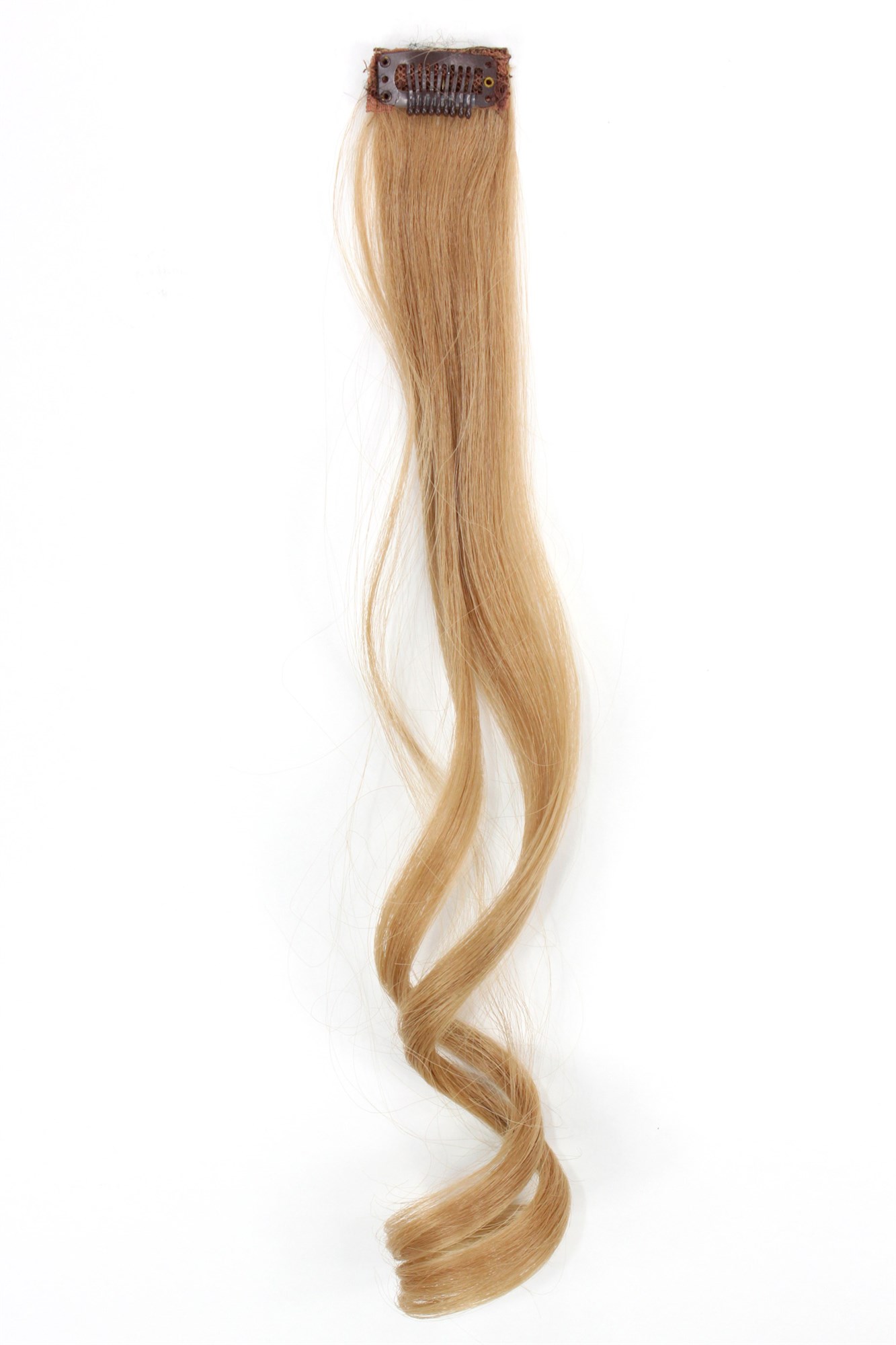 wellige Extensions Blond 45 cm lang