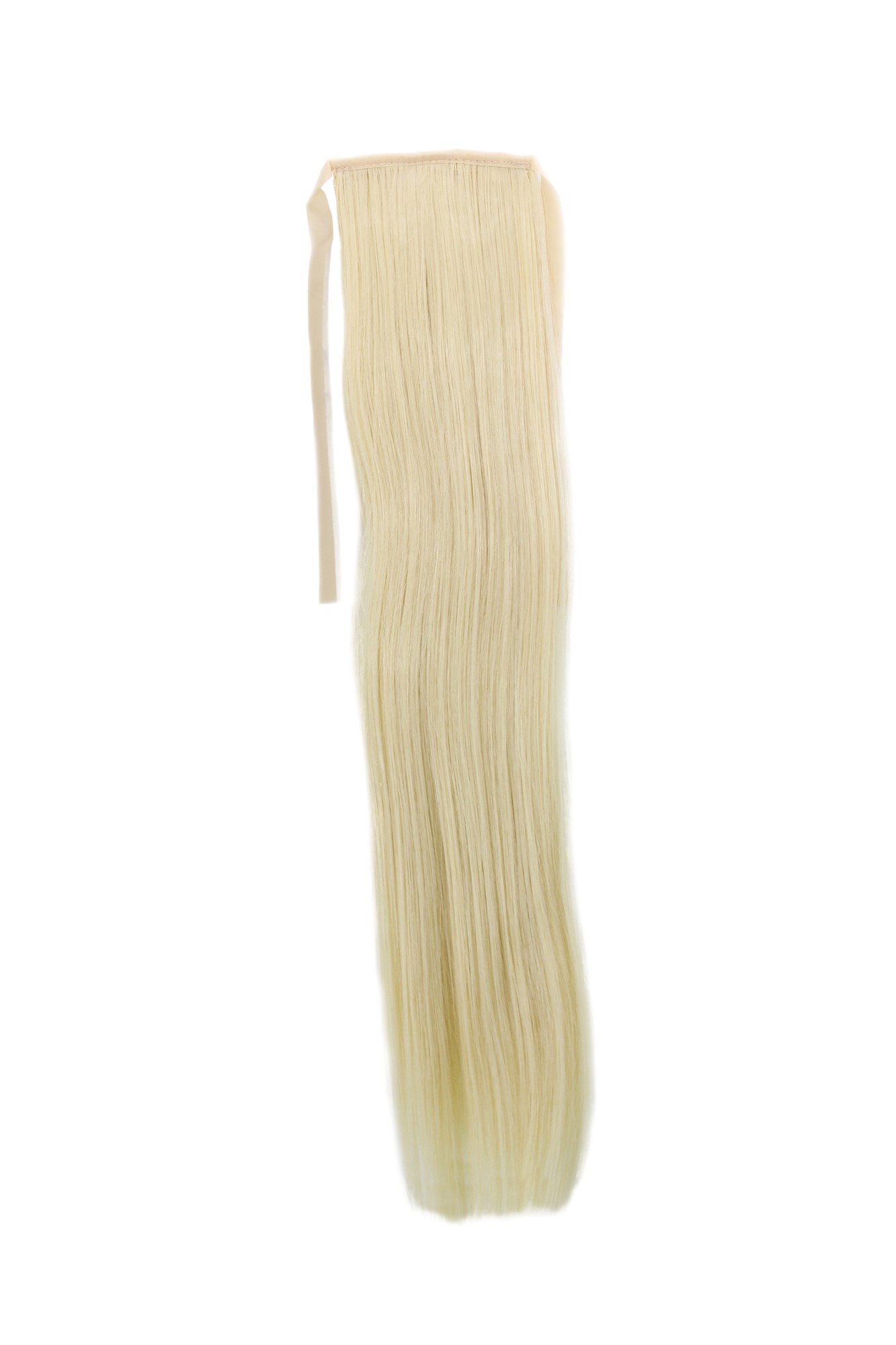 glatte Extensions Hellblond 45 cm lang