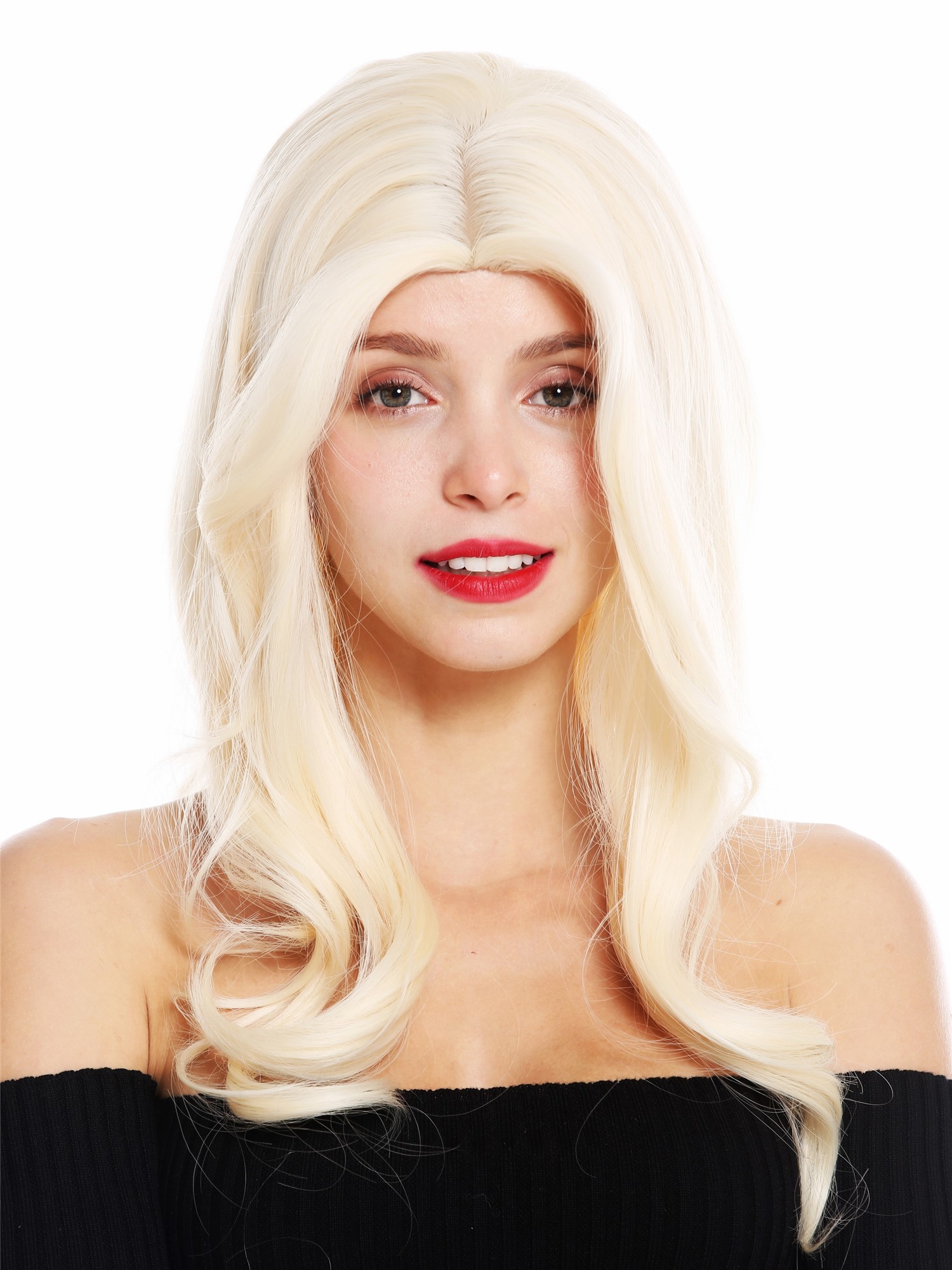 Quality Wigs, Ladies, light blonde, wavy, long