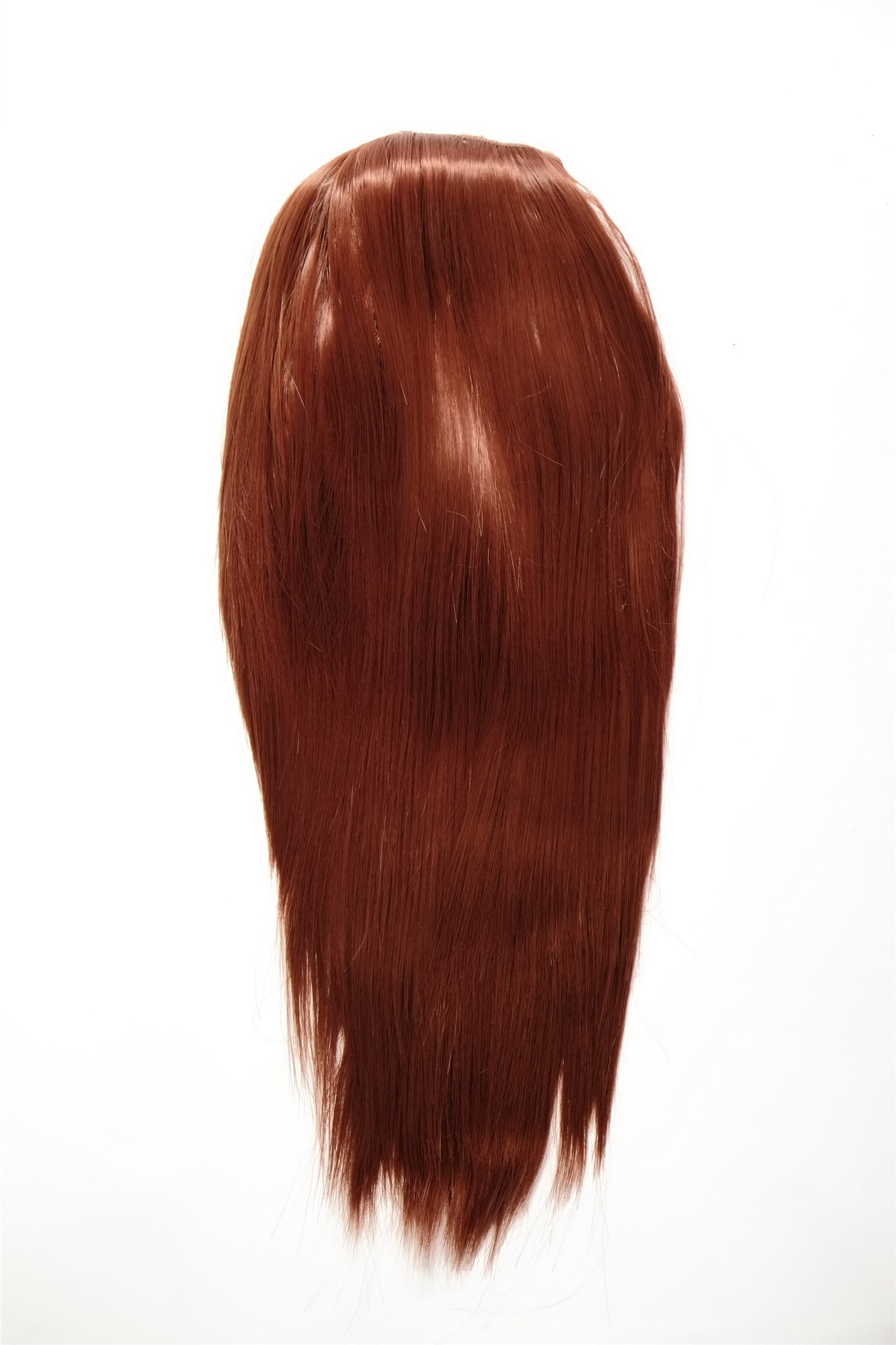 Clip-in Haarteil mit 5 Klammern glatte lange Haare Gold-Rotbraun HD1401-35, Ansicht 2, WIG ME UP: Ihr Perücken Online Shop glatte Halbperücke Gold-Rotbraun 50 cm lang