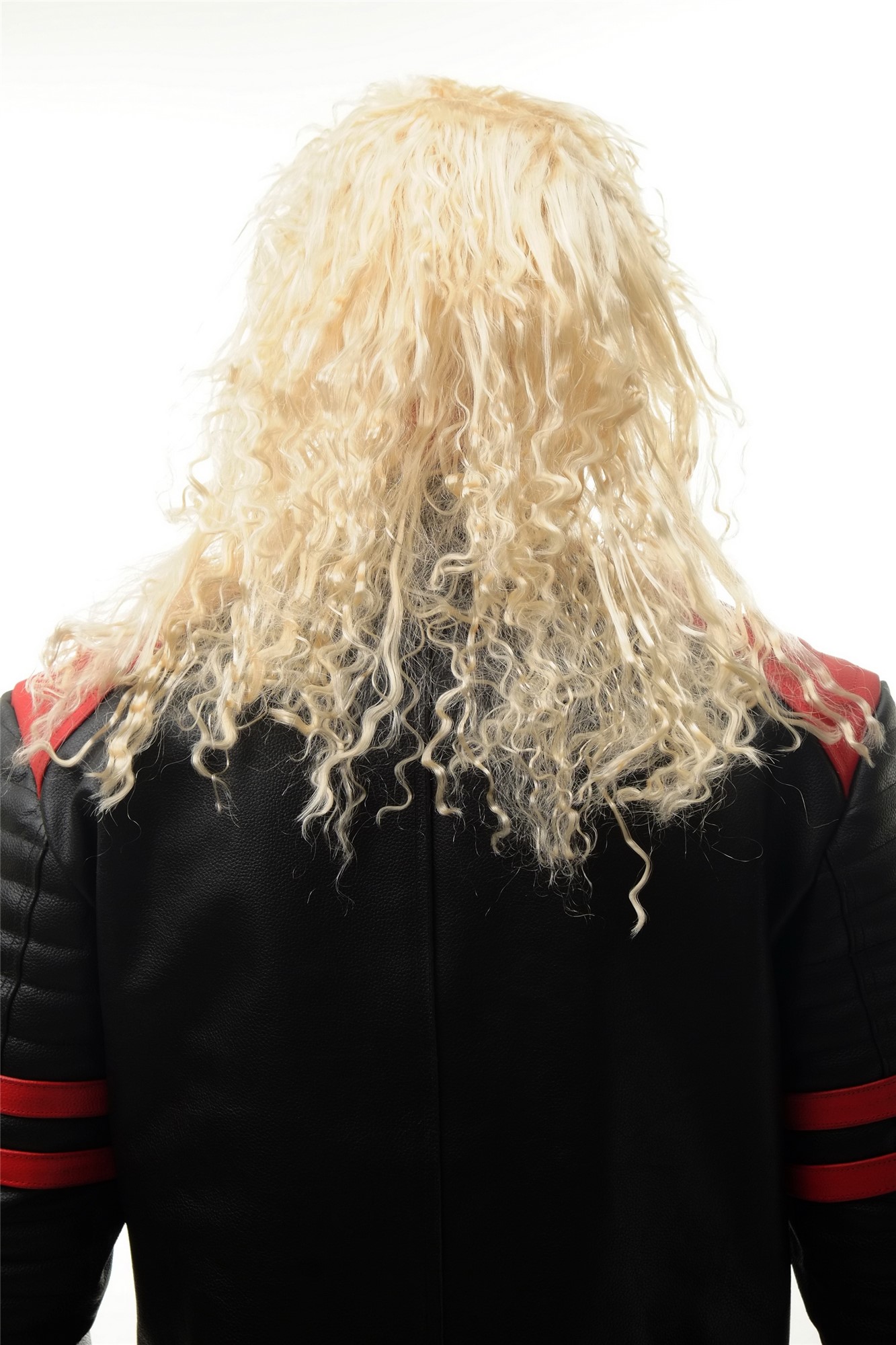 Party wig men women Hard Rock Heavy Metal 80's mullet long blonde curly BW563, view 3, WIG ME UP: Your Perücken Online Shop Party Wig, Ladies, light blonde, curled, long