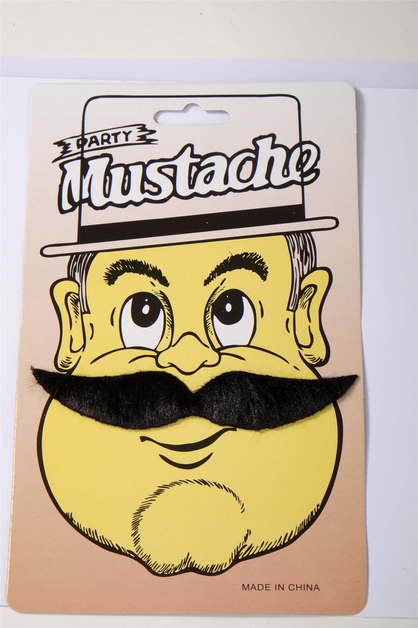 Fake beard black mustache circus director 1920's freak show carnival MM-63, view 3, WIG ME UP: Your Perücken Online Shop Party Wig, Men, Black