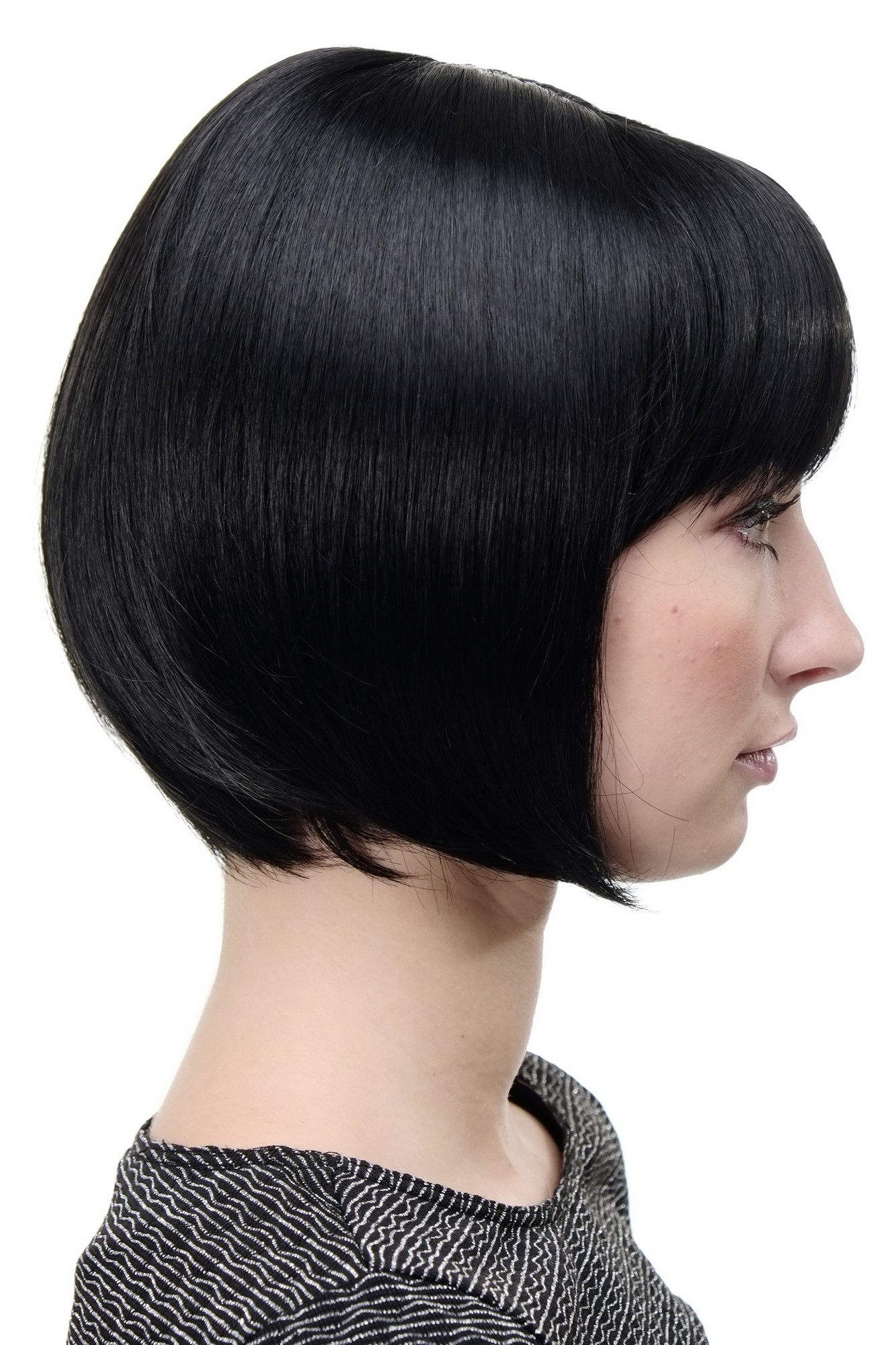 Quality Wigs, Ladies, Black, straight, short