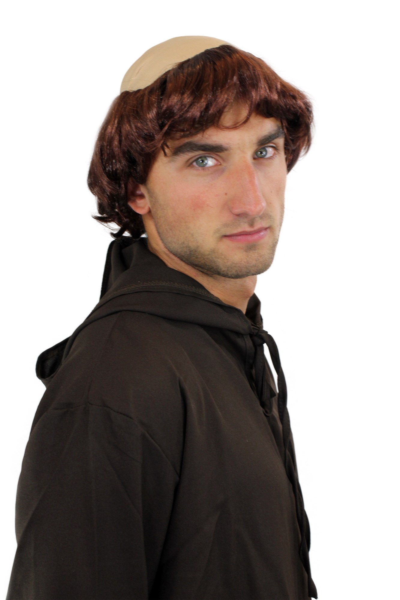 Party Wig, Men, Mahogany, wavy, short